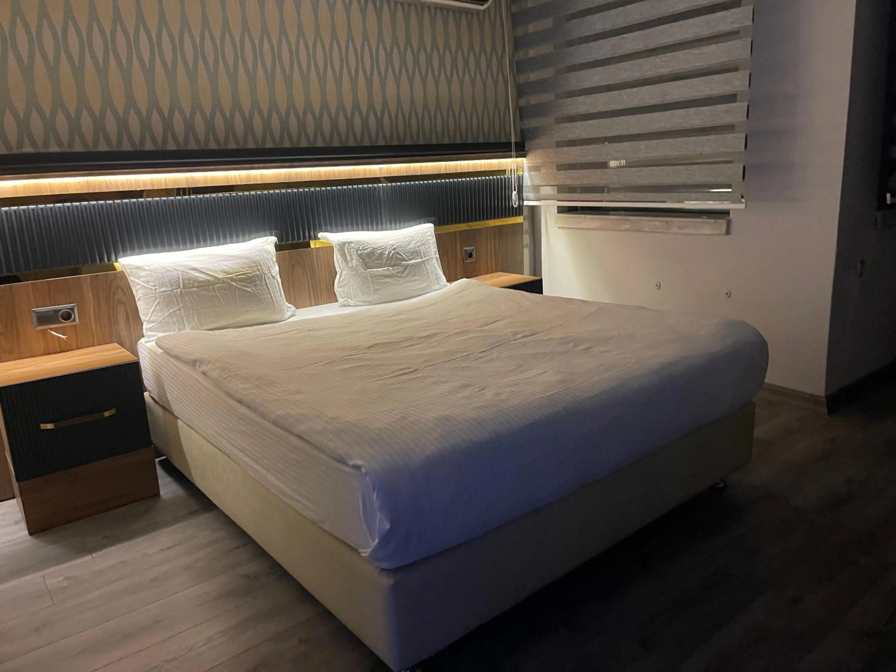 Bed in Madi Hotel Ankara