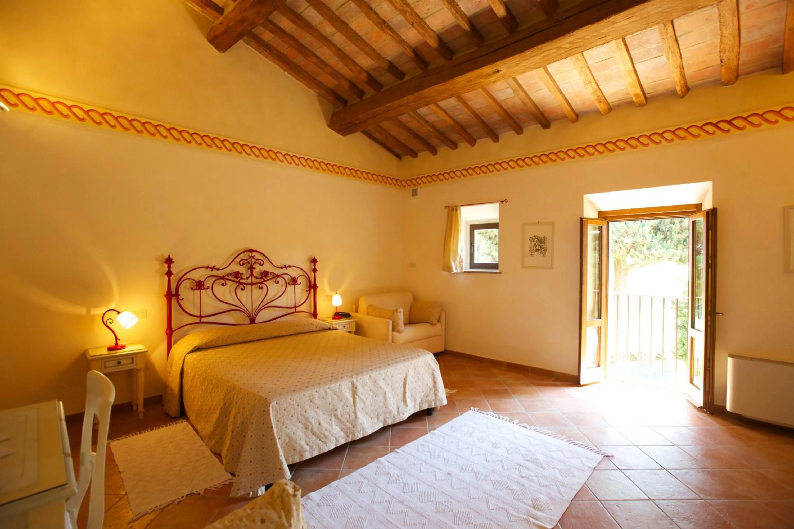 Bed in Il Casale Del Cotone