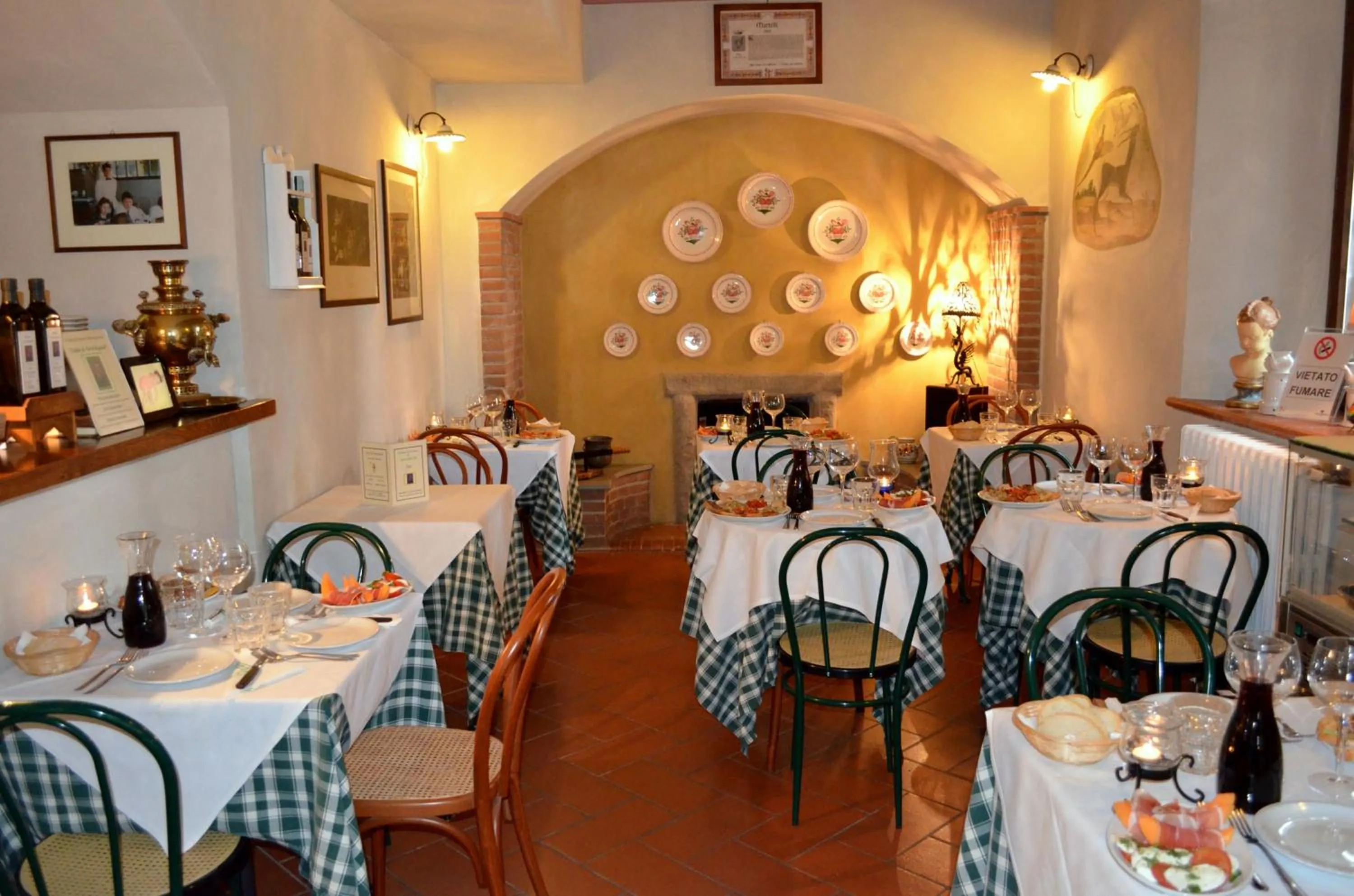 Dinner in Il Casale Del Cotone
