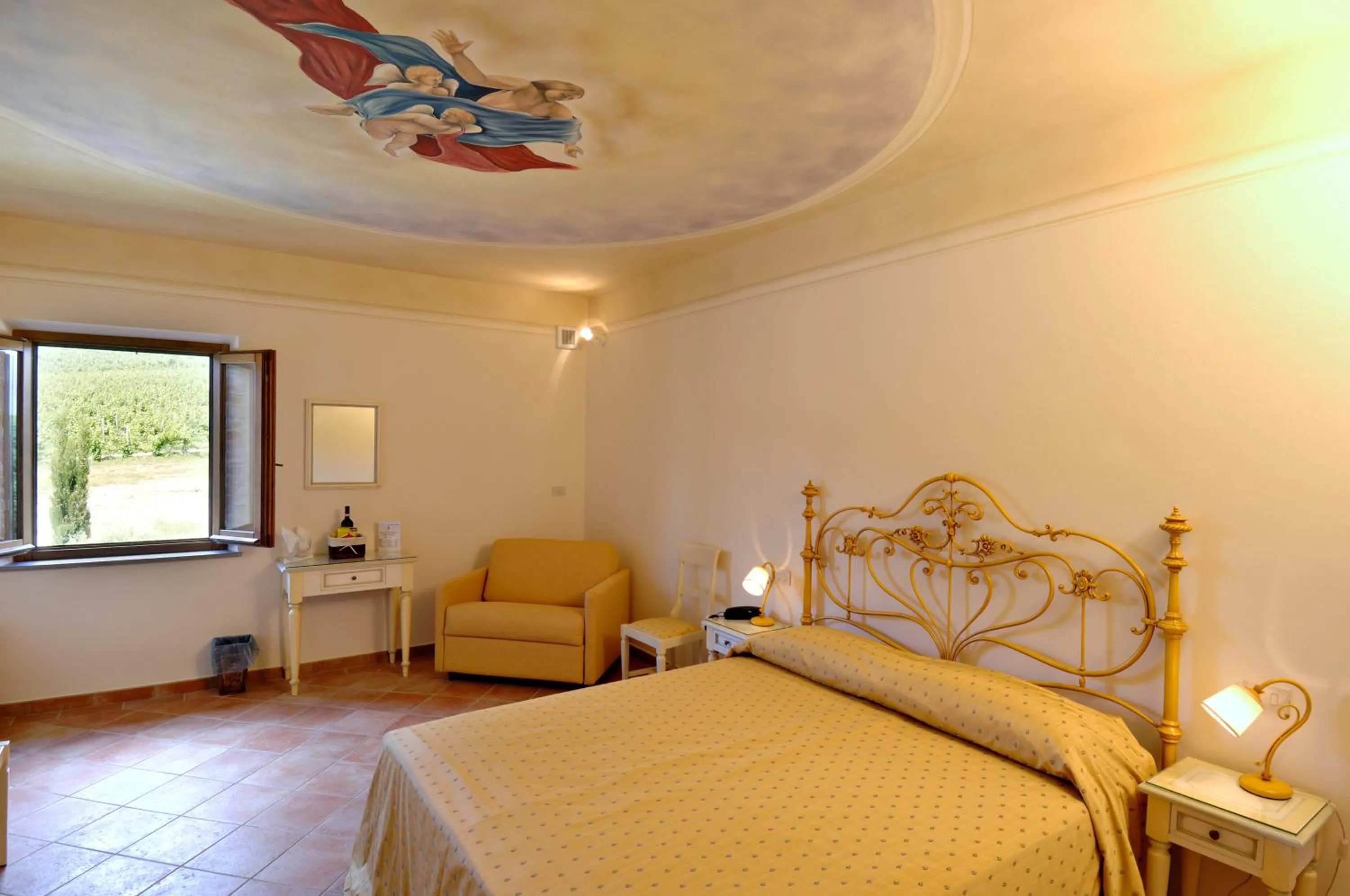 Bed in Il Casale Del Cotone