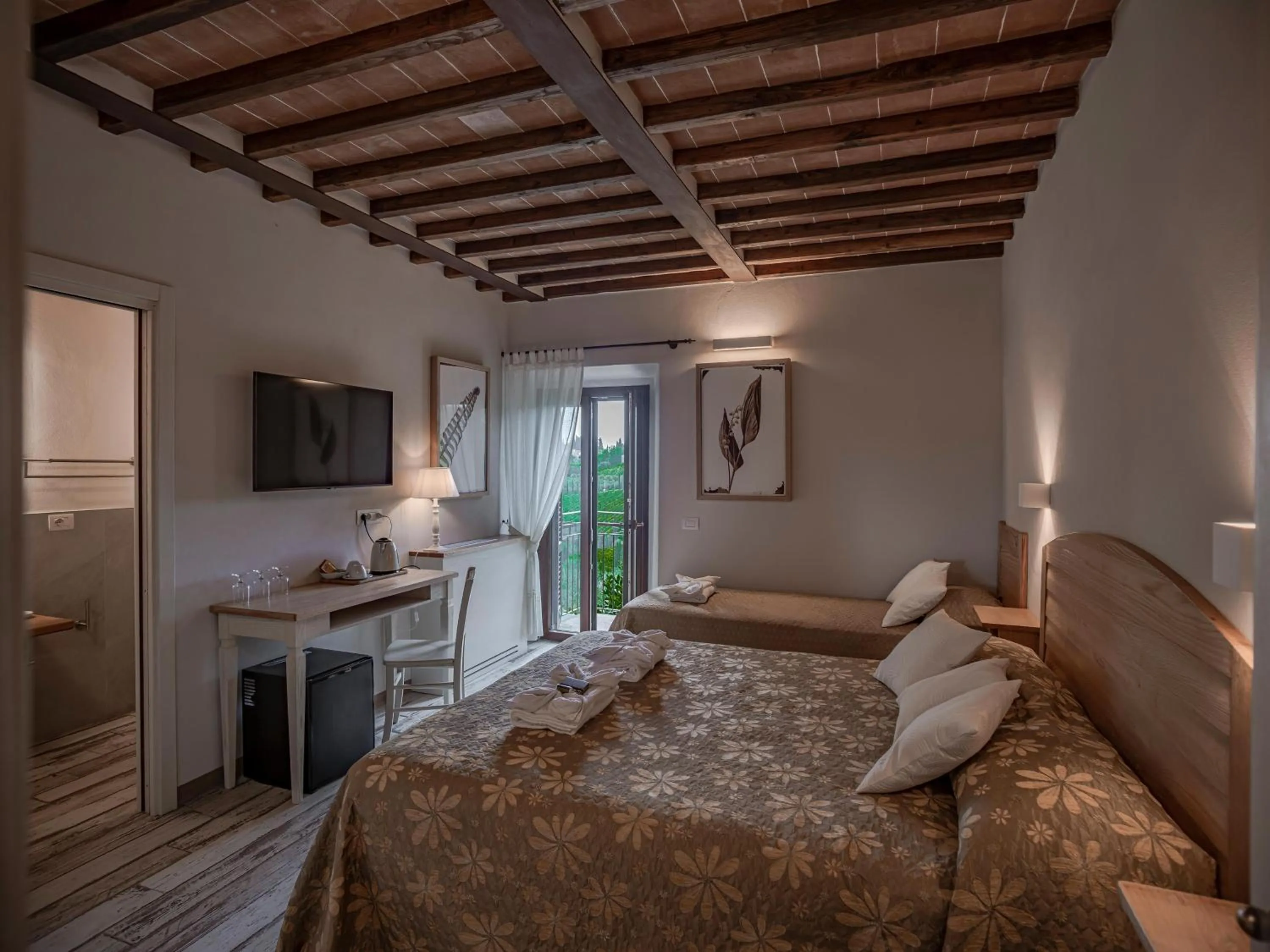 Bed in Il Casale Del Cotone