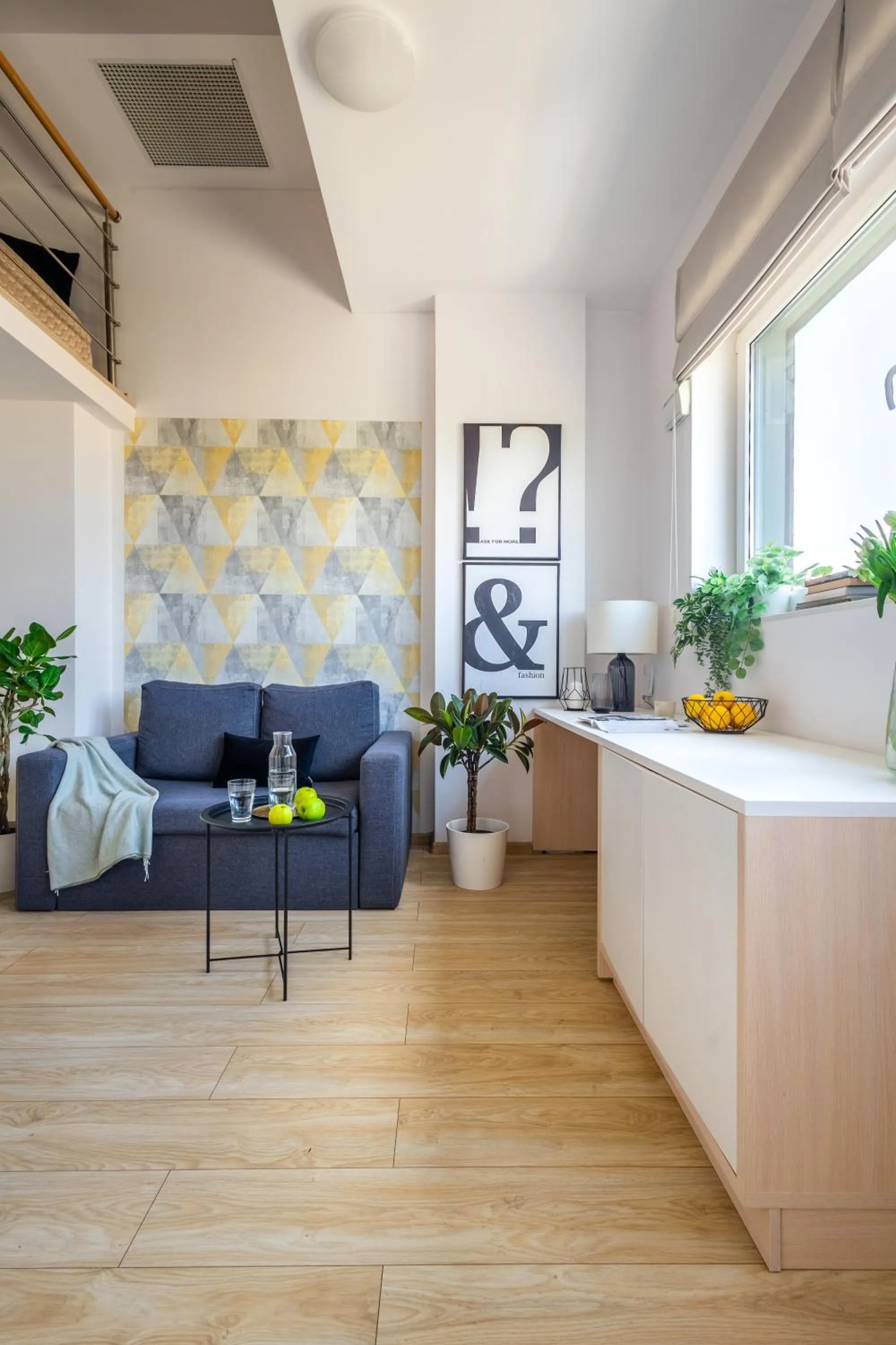 Living room in Starter 24 Wrocław