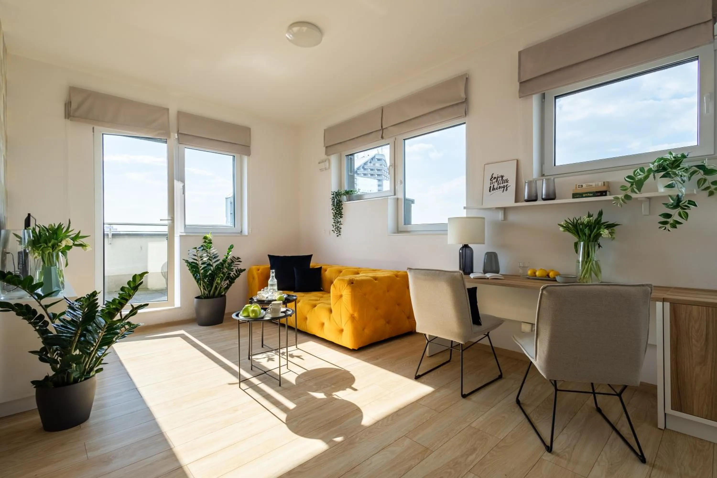 Living room in Starter 24 Wrocław