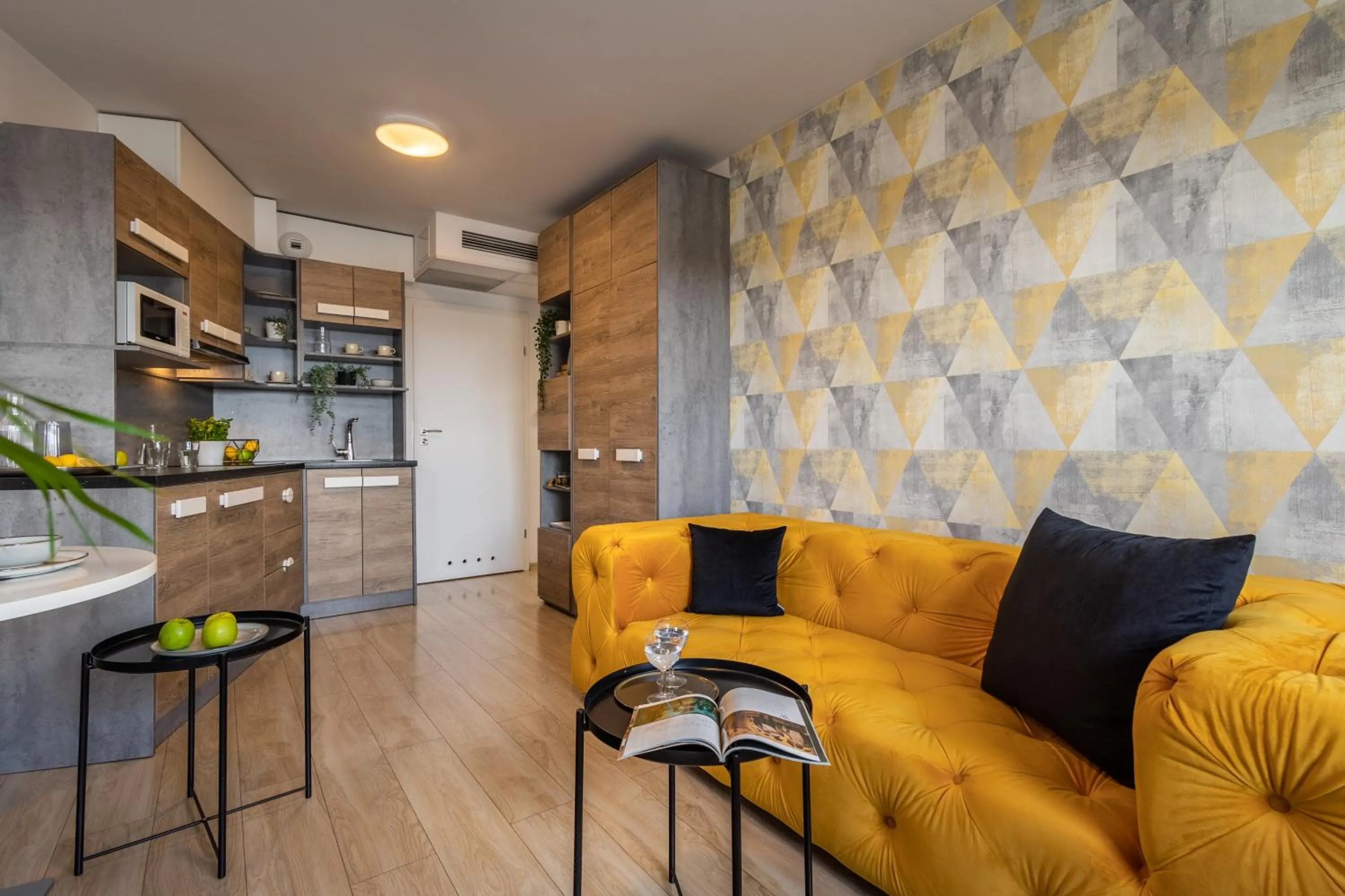 Living room in Starter 24 Wrocław