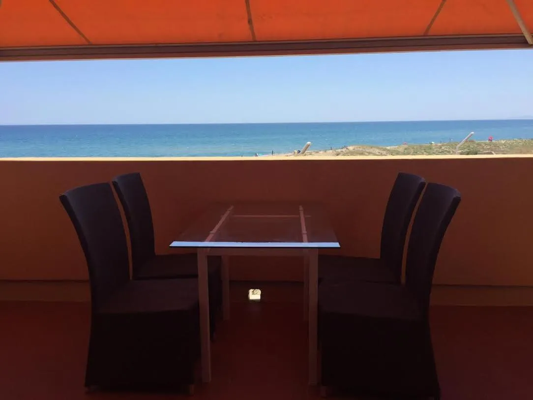 Balcony/Terrace in Barcaresa-Magnifique Appartement residence Argonautes