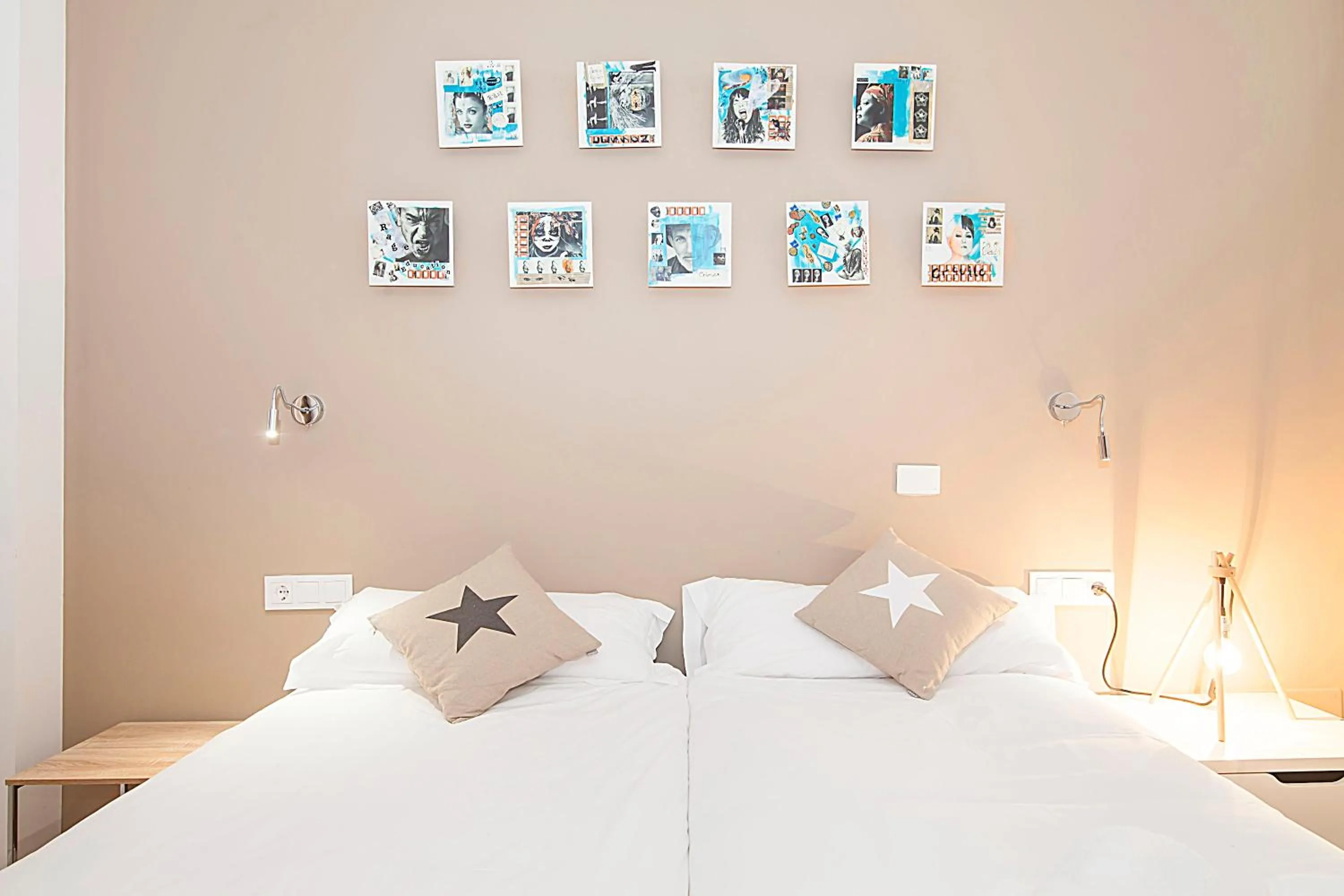 Bed in Can Blau Homes Turismo de Interior