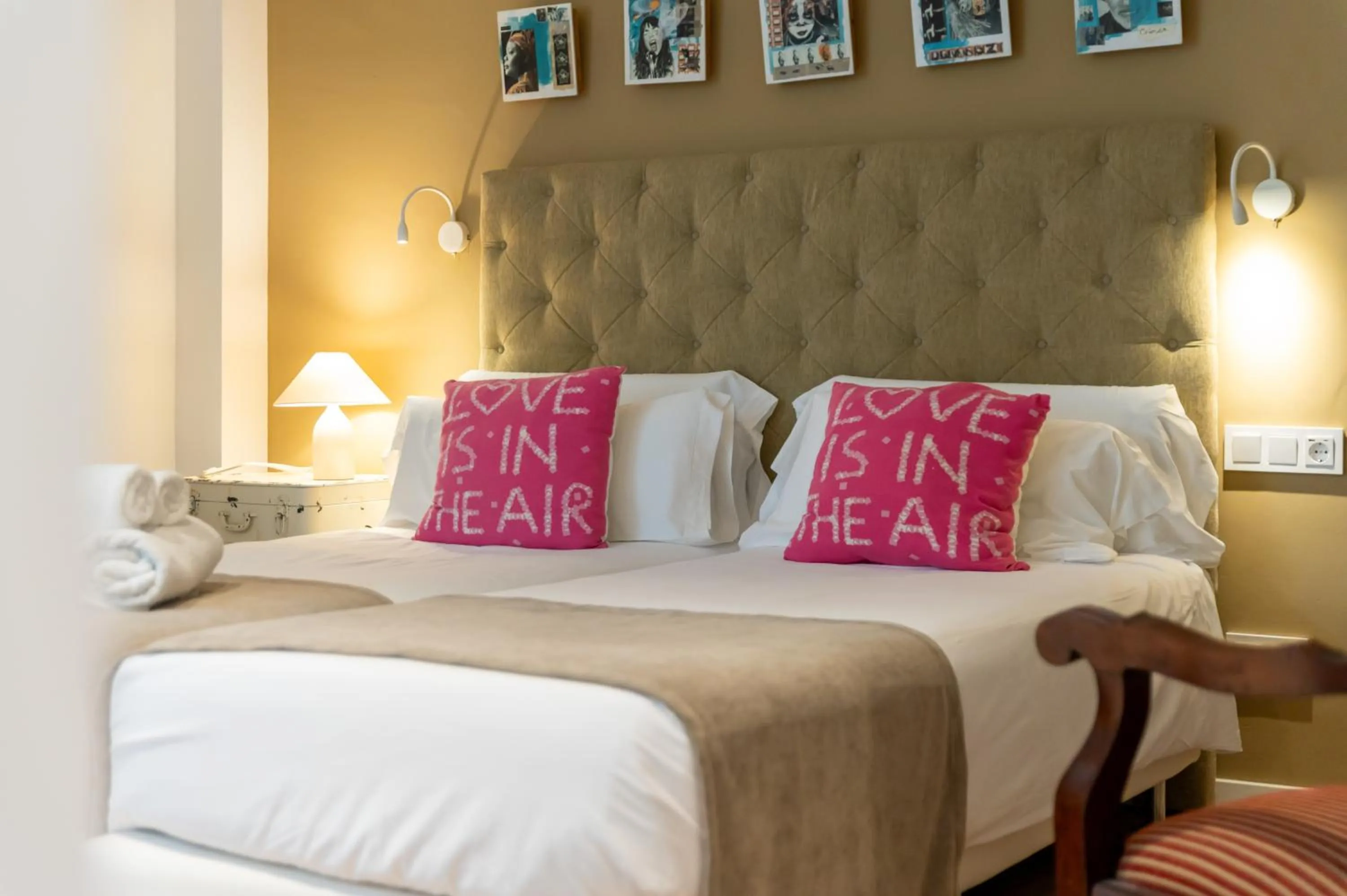 Bed in Can Blau Homes Turismo de Interior