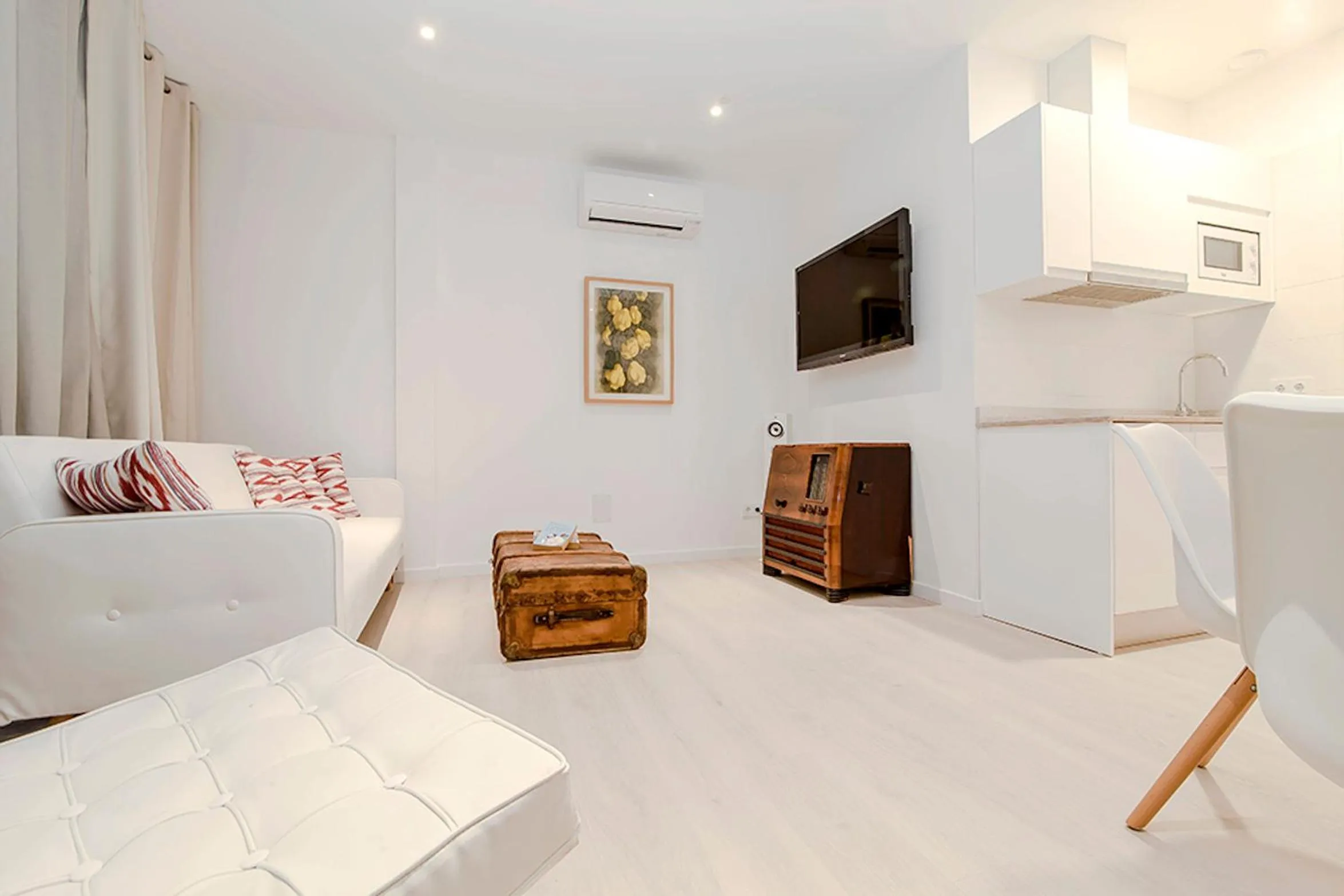 TV and multimedia, Bed in Can Blau Homes Turismo de Interior