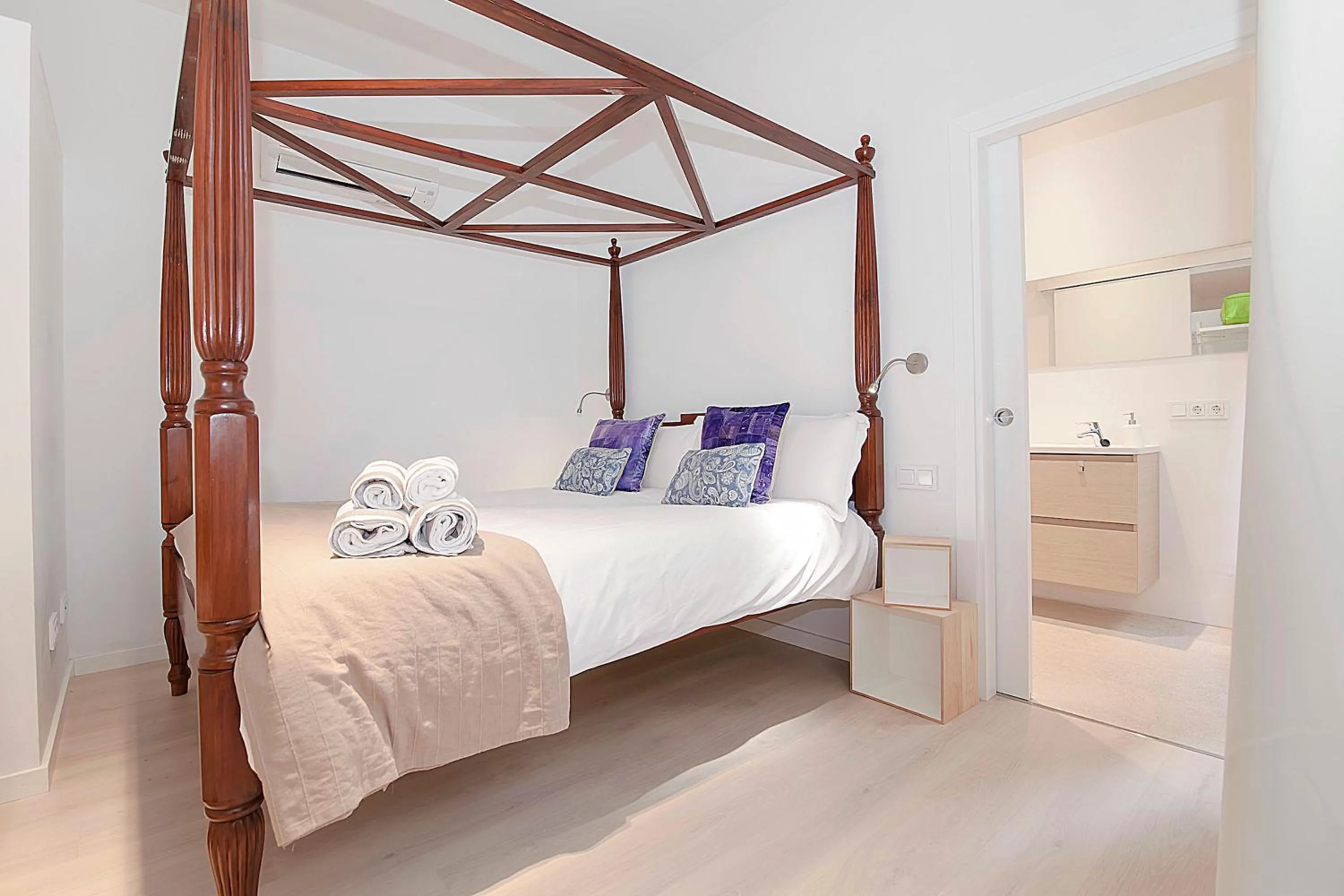 Bed in Can Blau Homes Turismo de Interior