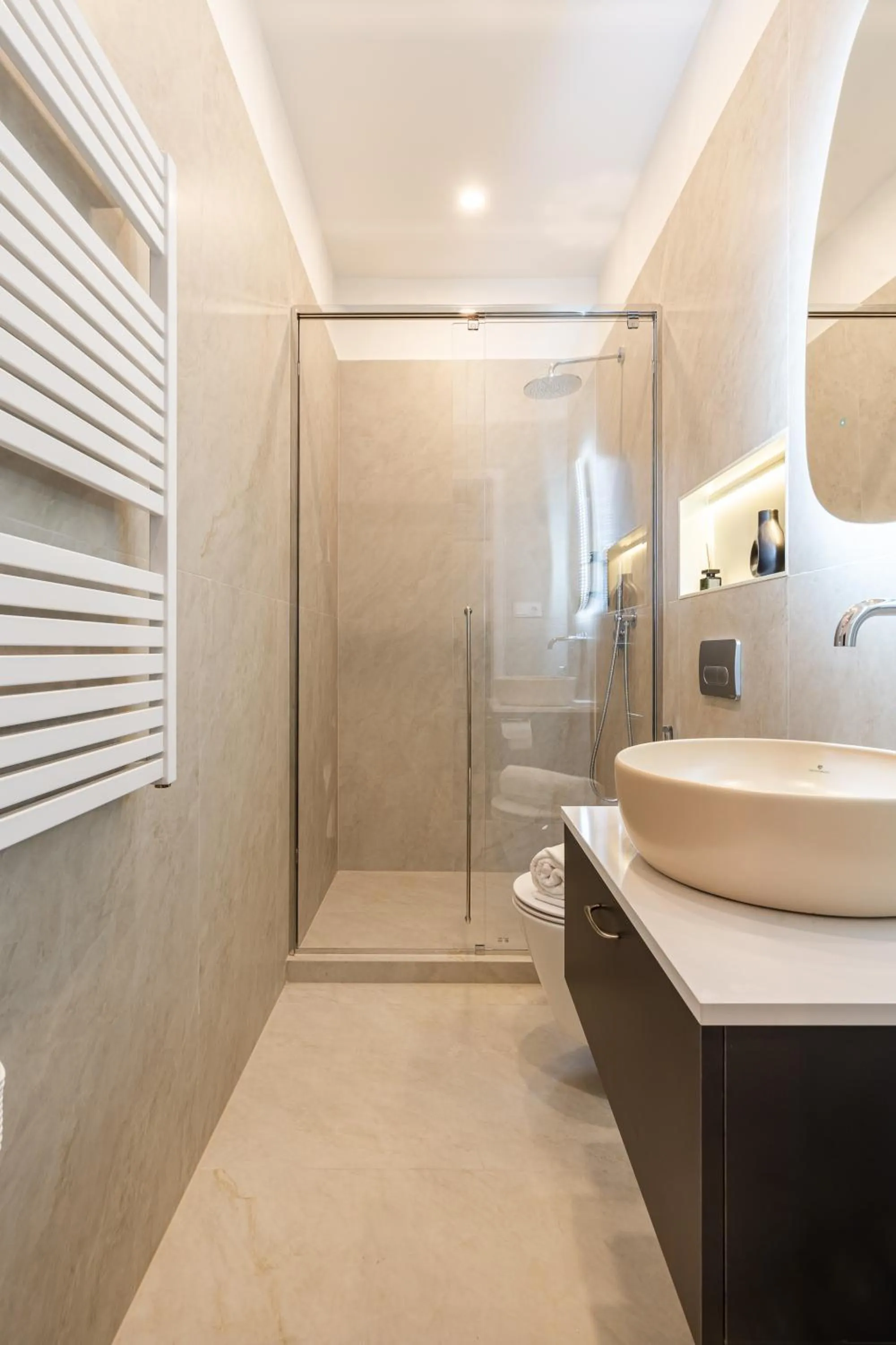 Shower in Oasis Luxe Boutique Suites by BQA