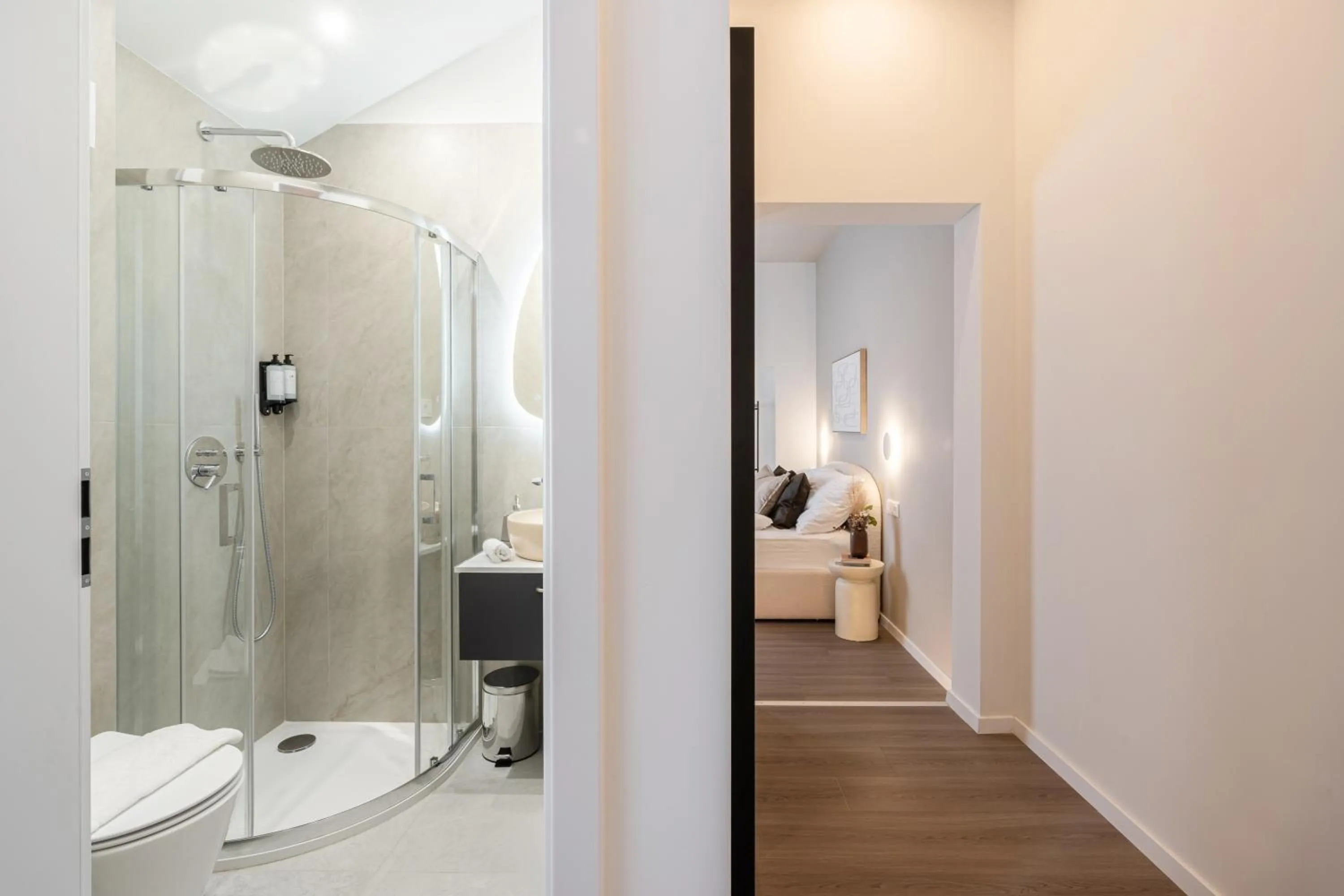 Shower in Oasis Luxe Boutique Suites by BQA