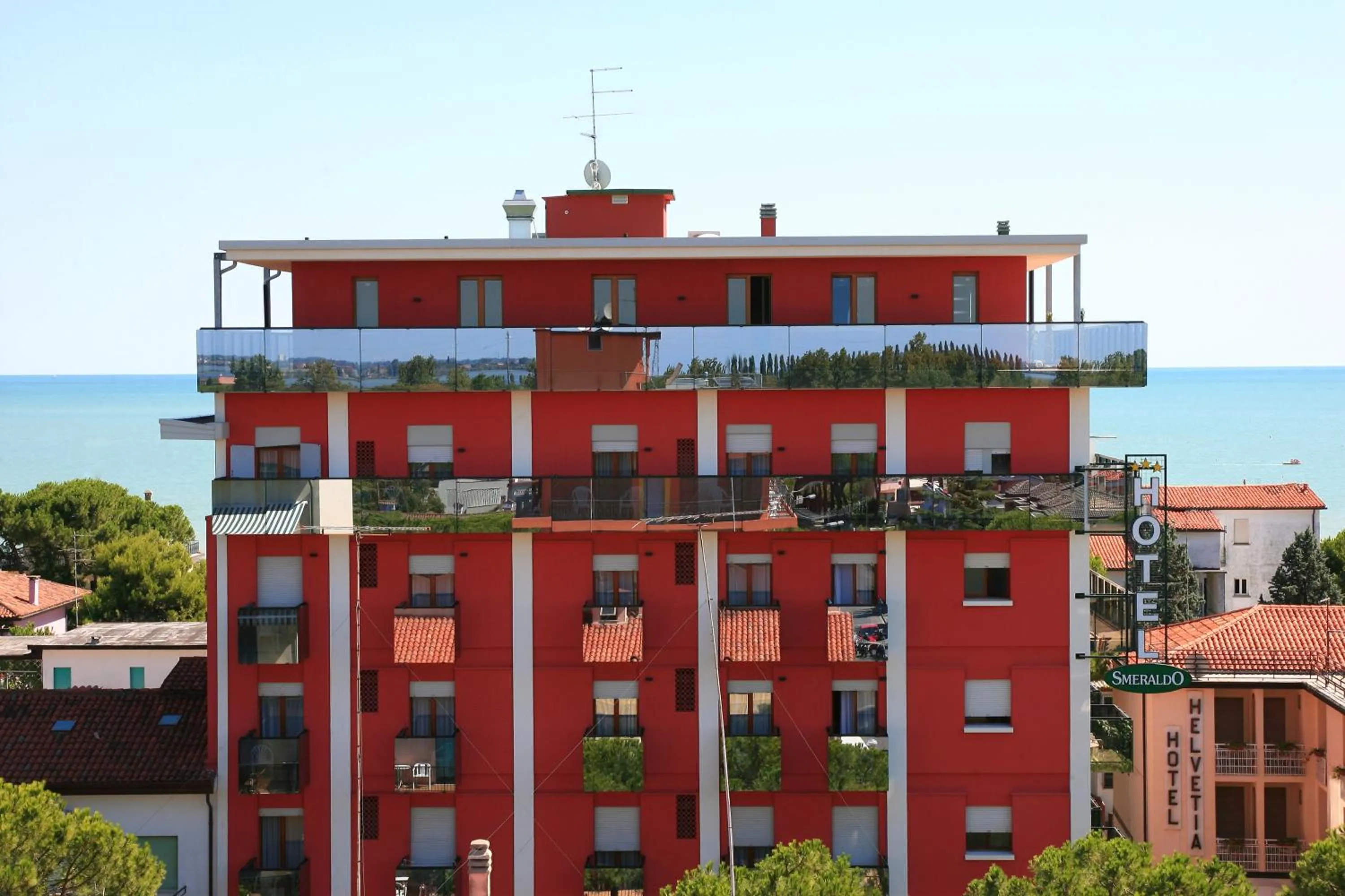 Bird's eye view in Hotel Smeraldo