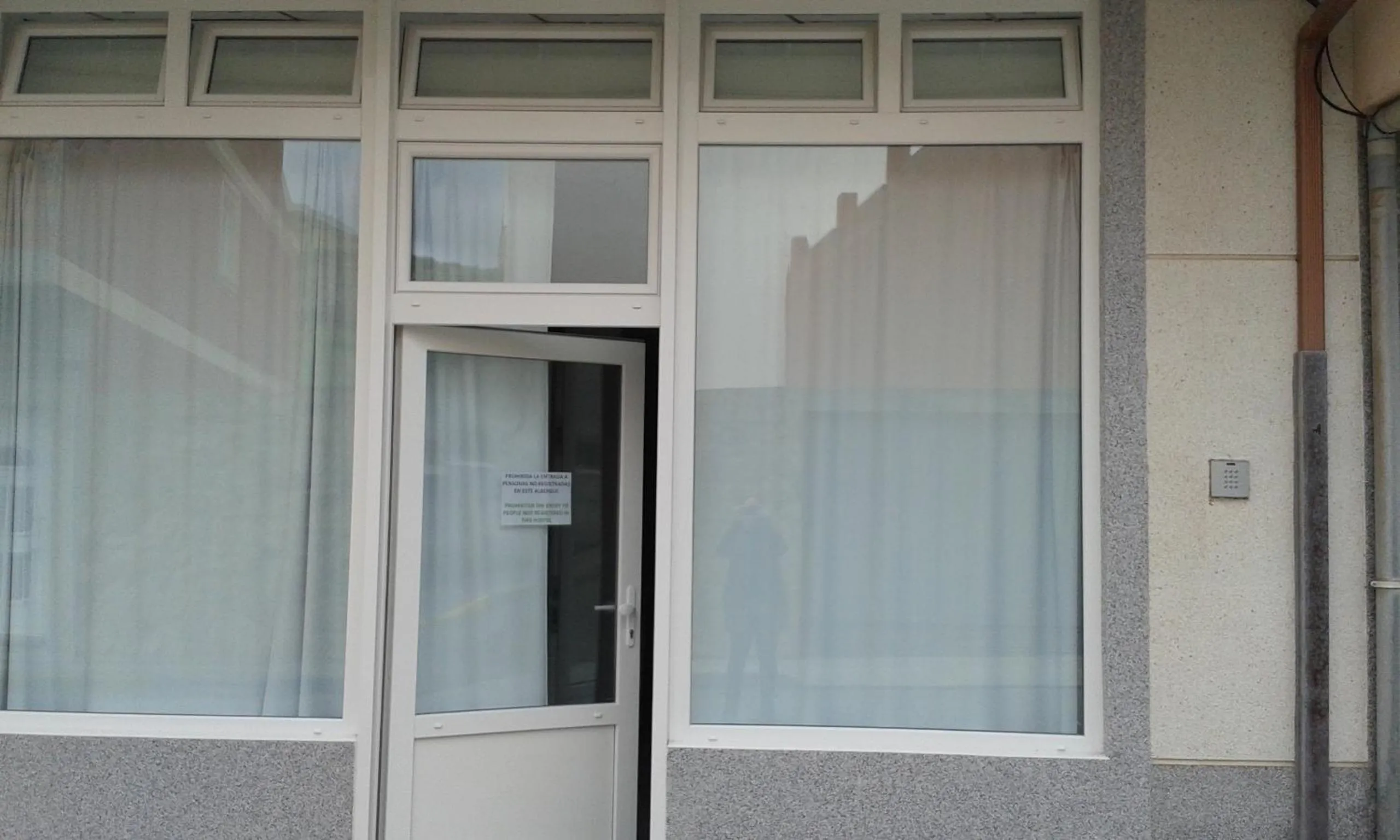 Facade/entrance in Albergue @ Muxia