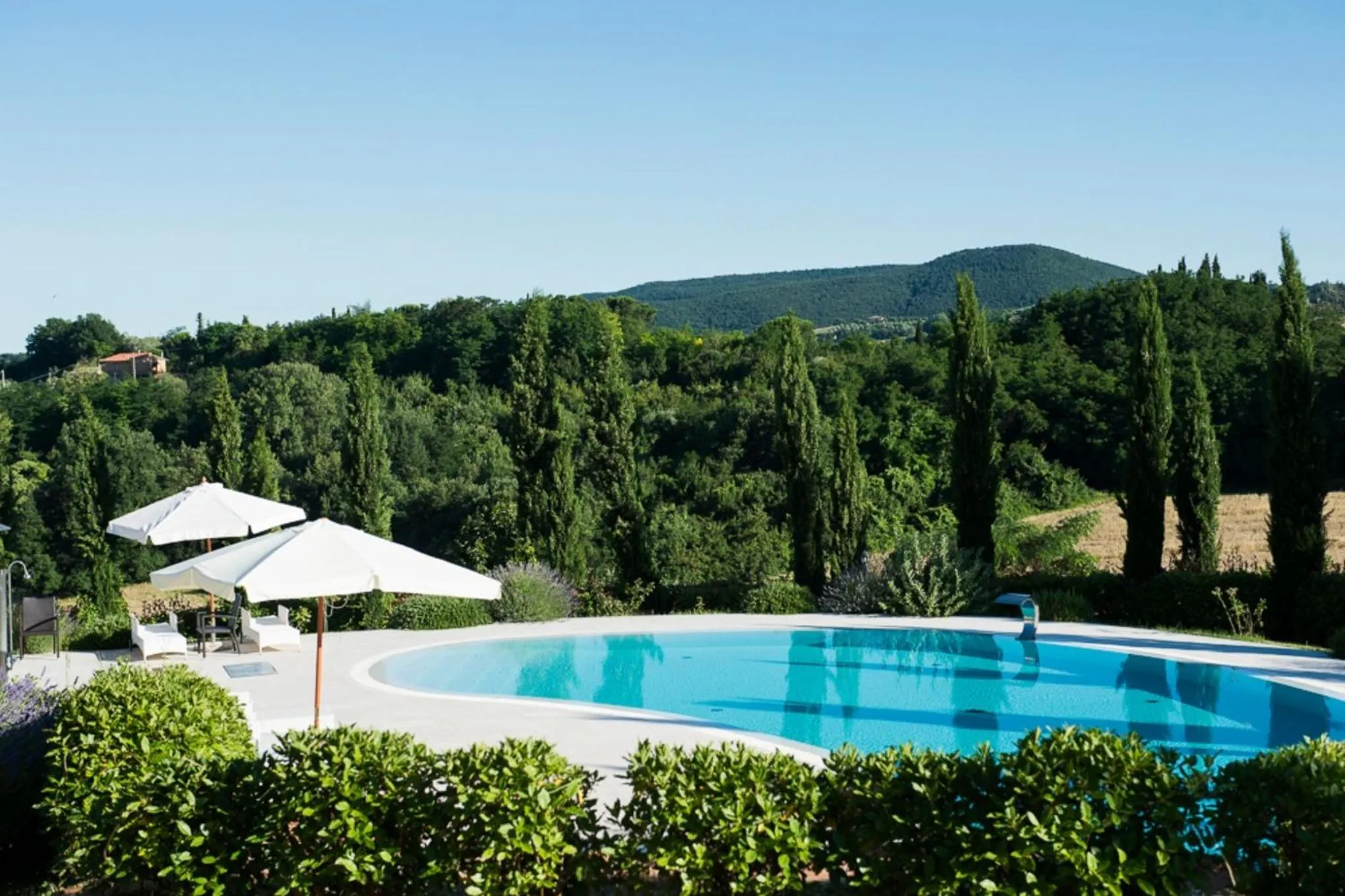 Pool view in Nuovo Etruria Resort