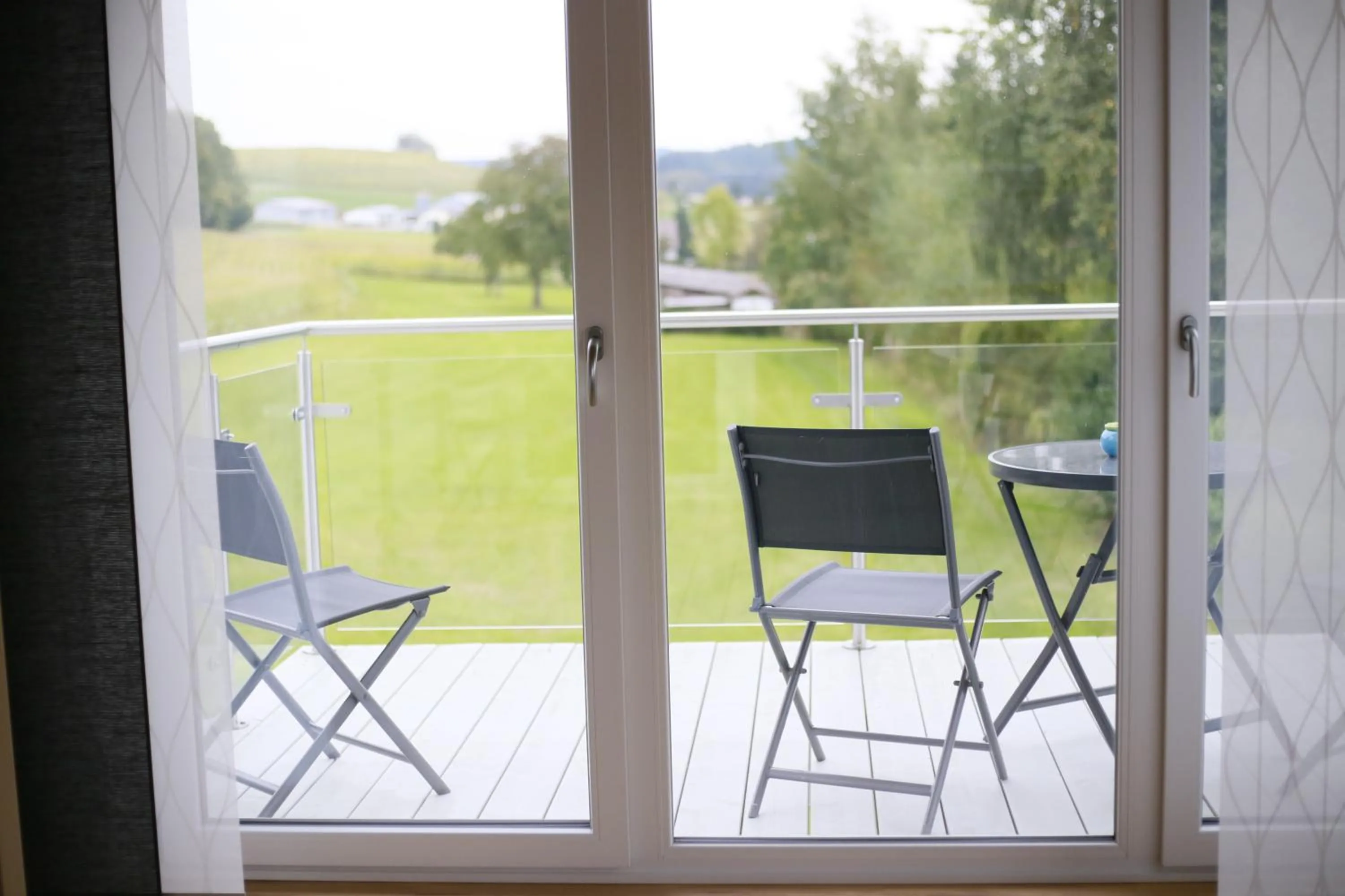 View (from property/room) in Ferienwohnung am Weinberg