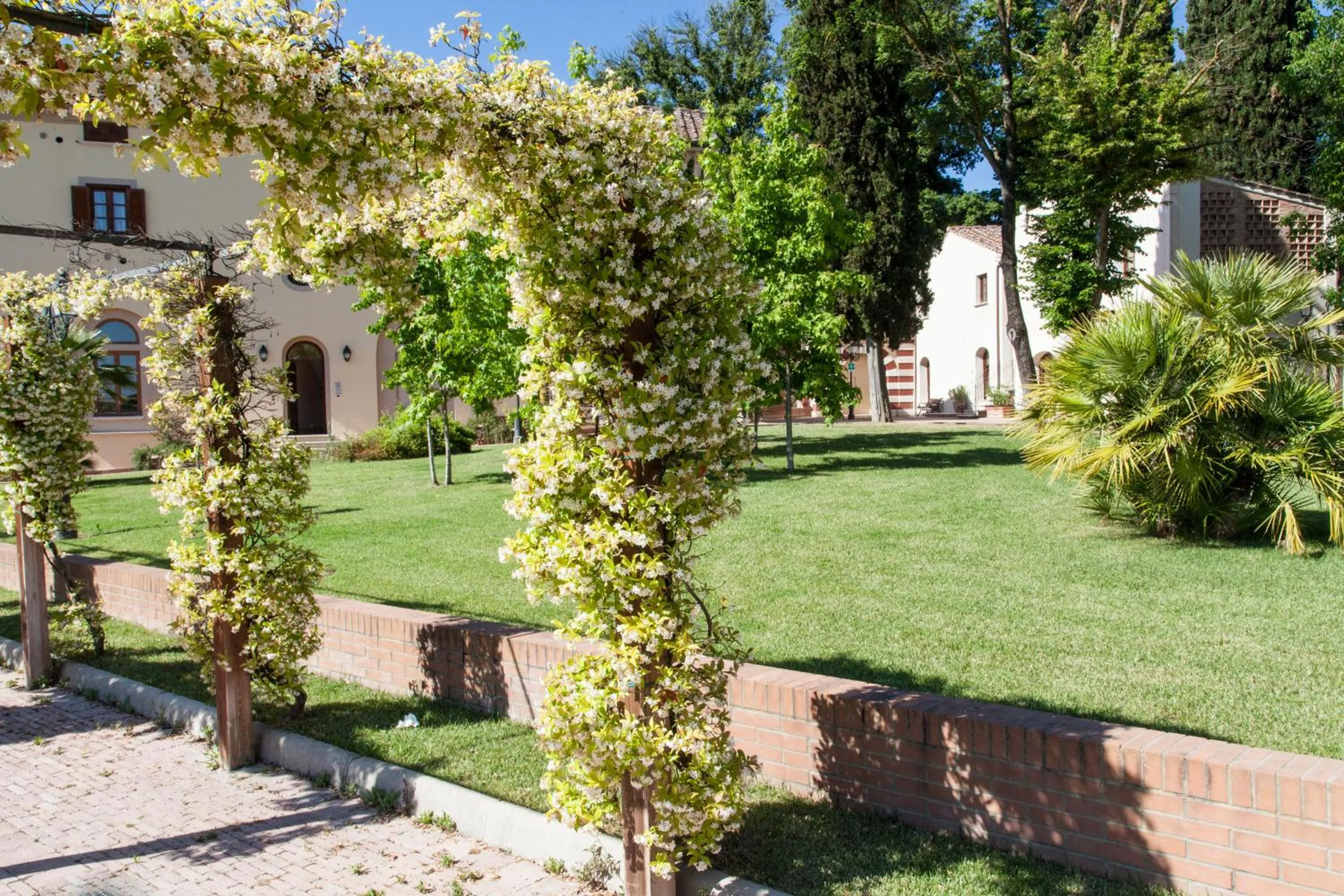 Garden in Villa Borri