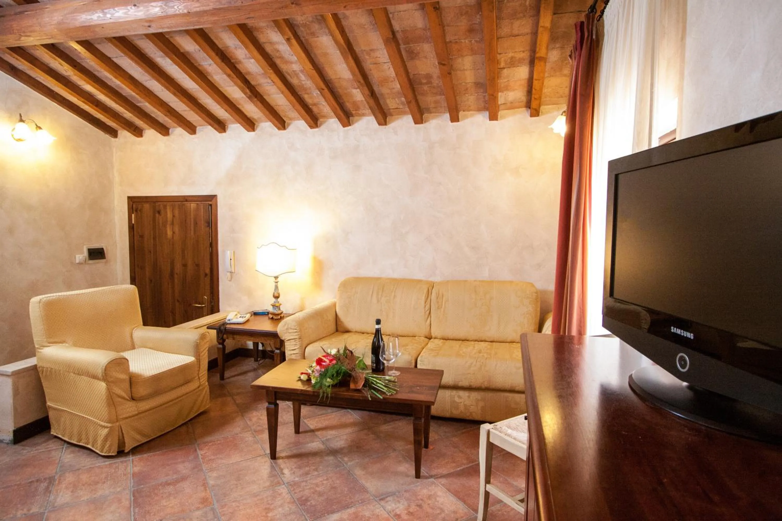 Living room in Villa Borri