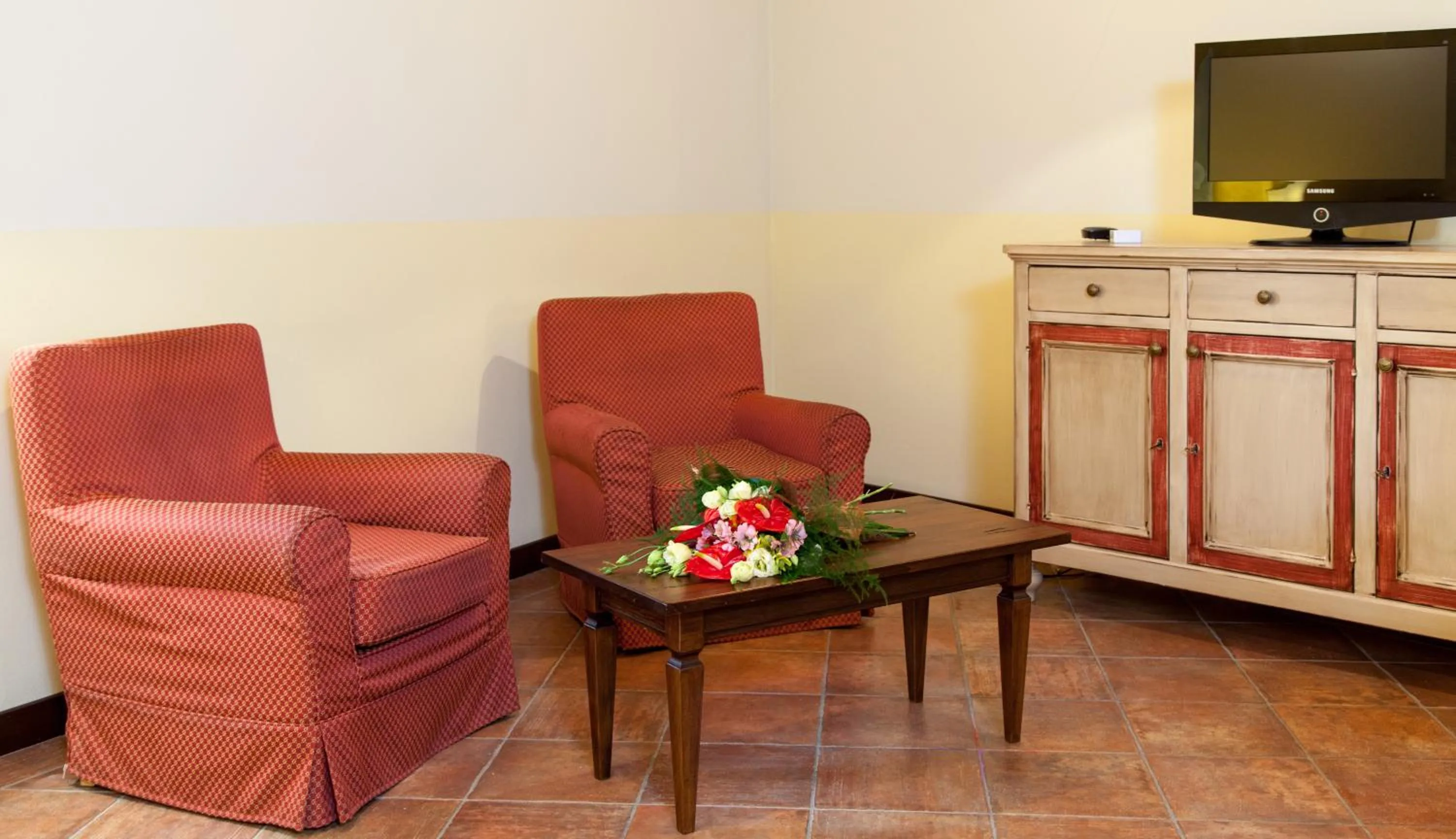 Living room in Villa Borri