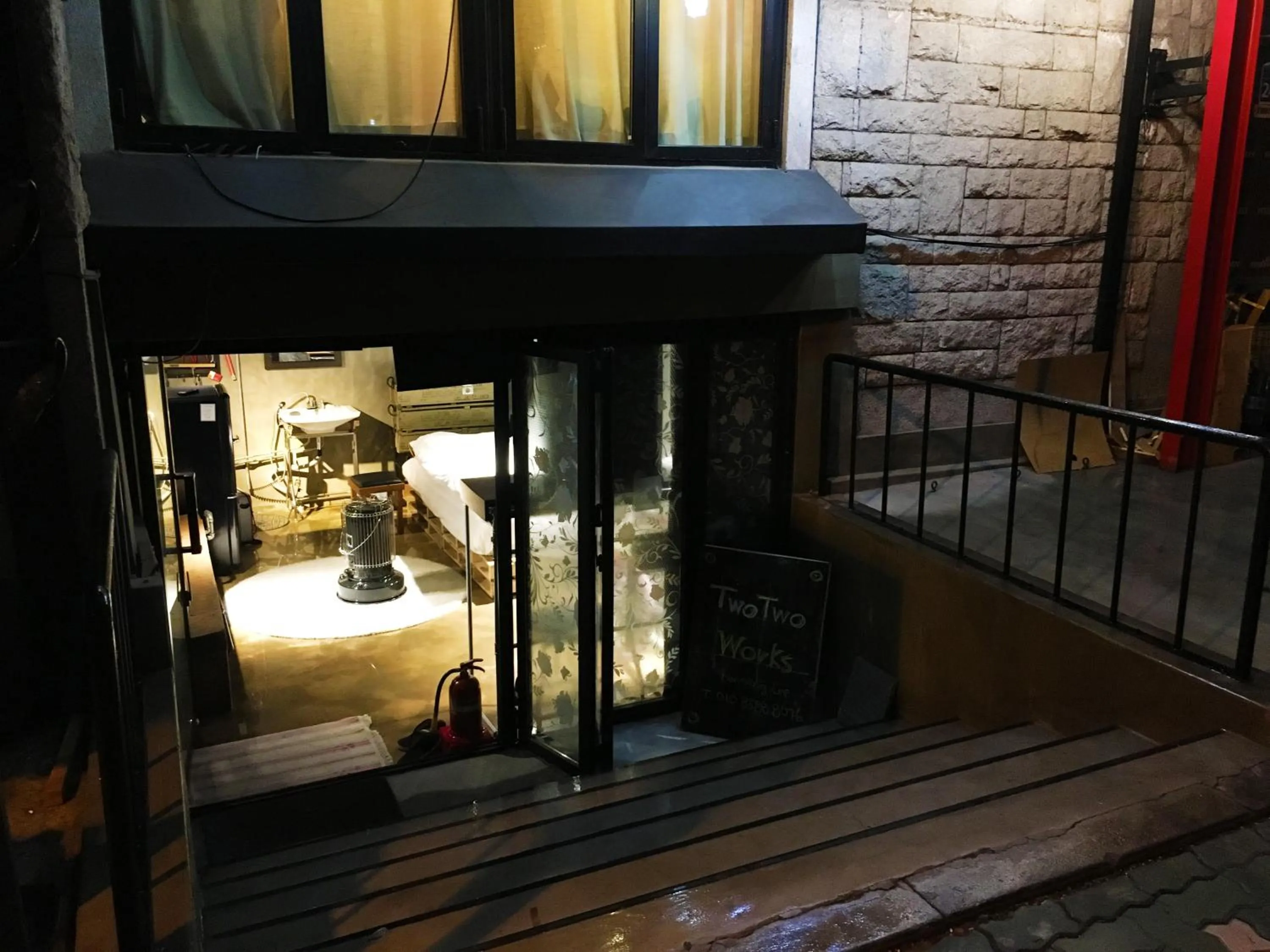 Facade/entrance in TwoTwo House