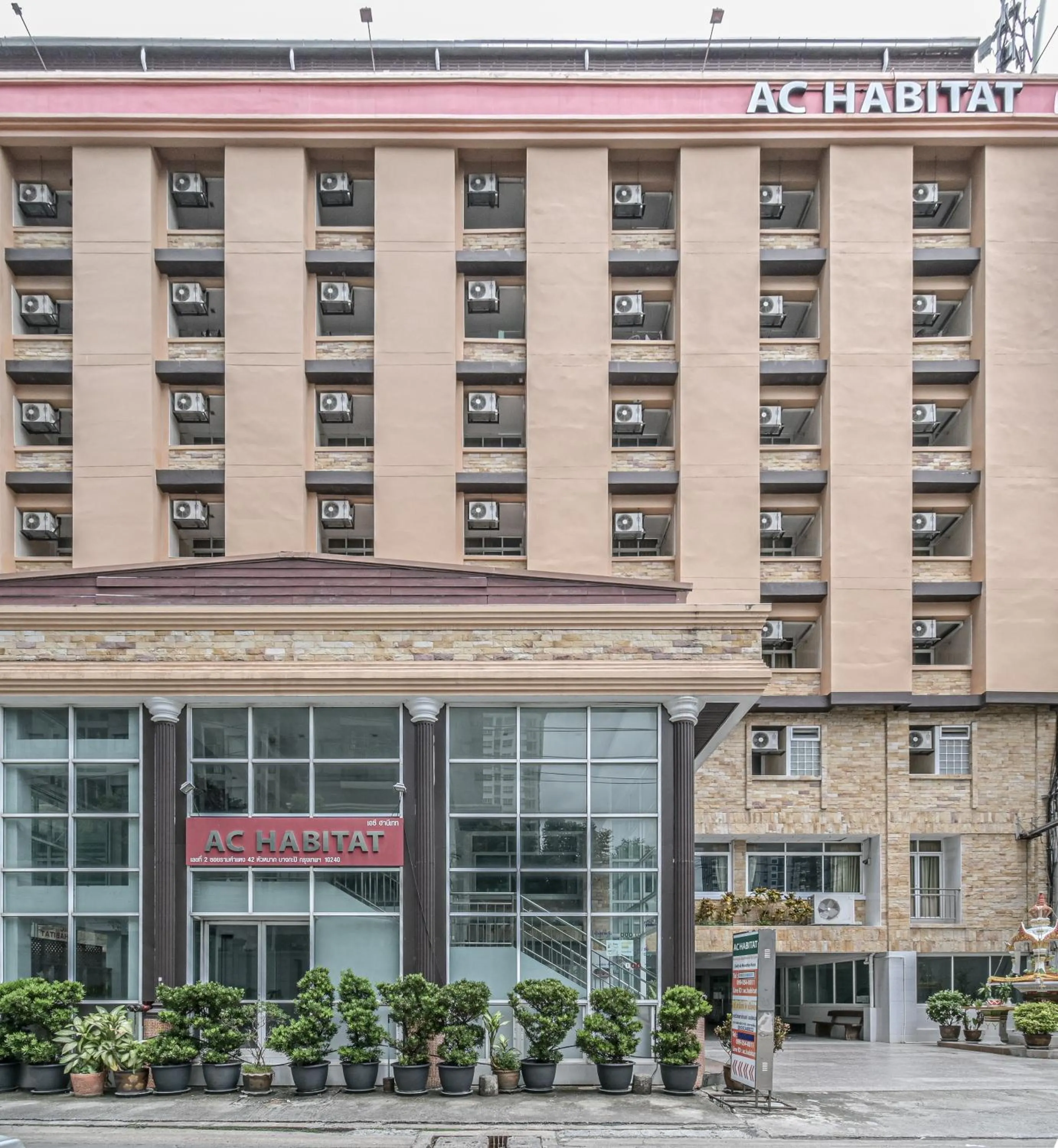 Property building in AC Habitat Bangkok