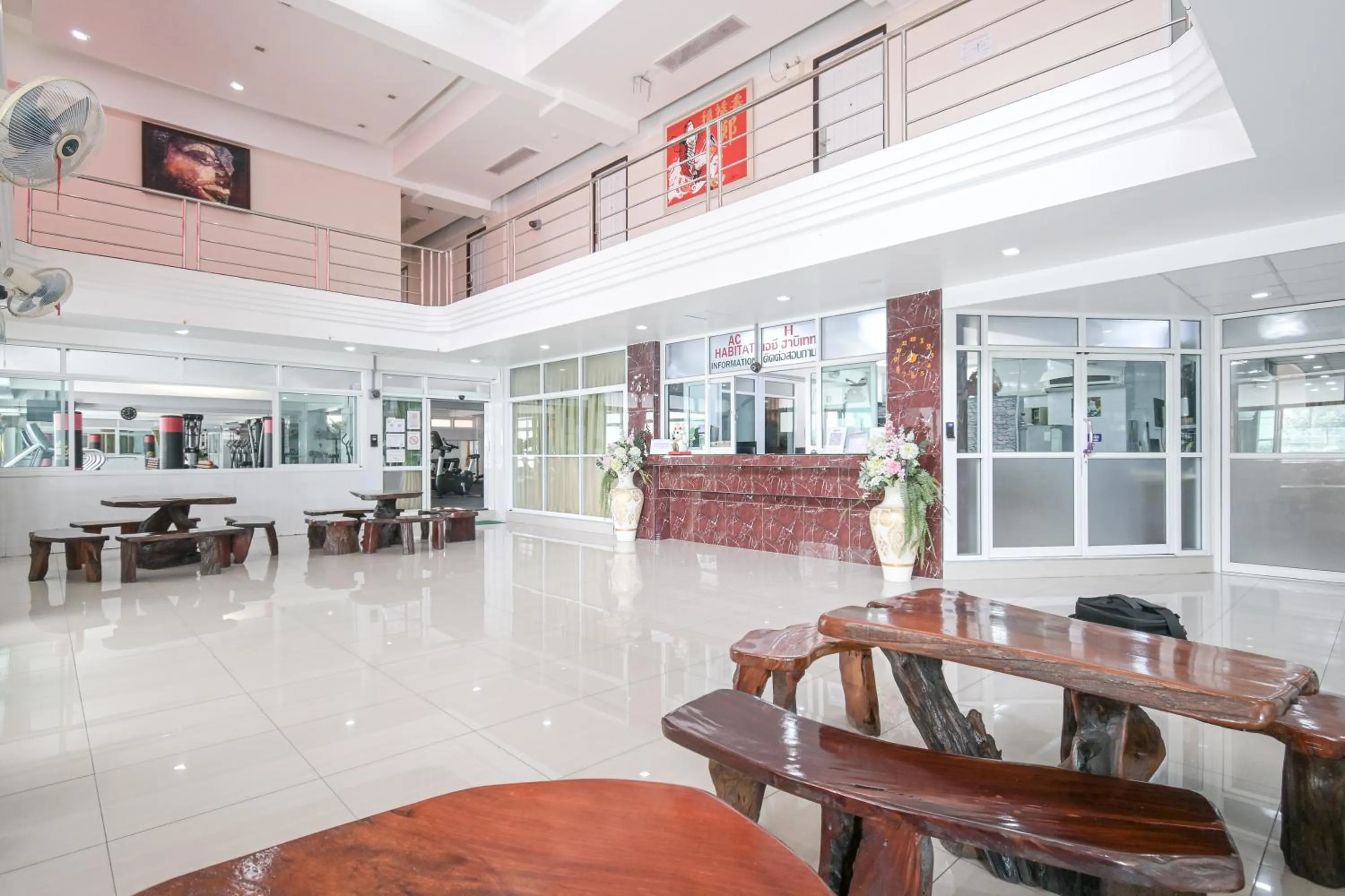 Lobby or reception in AC Habitat Bangkok