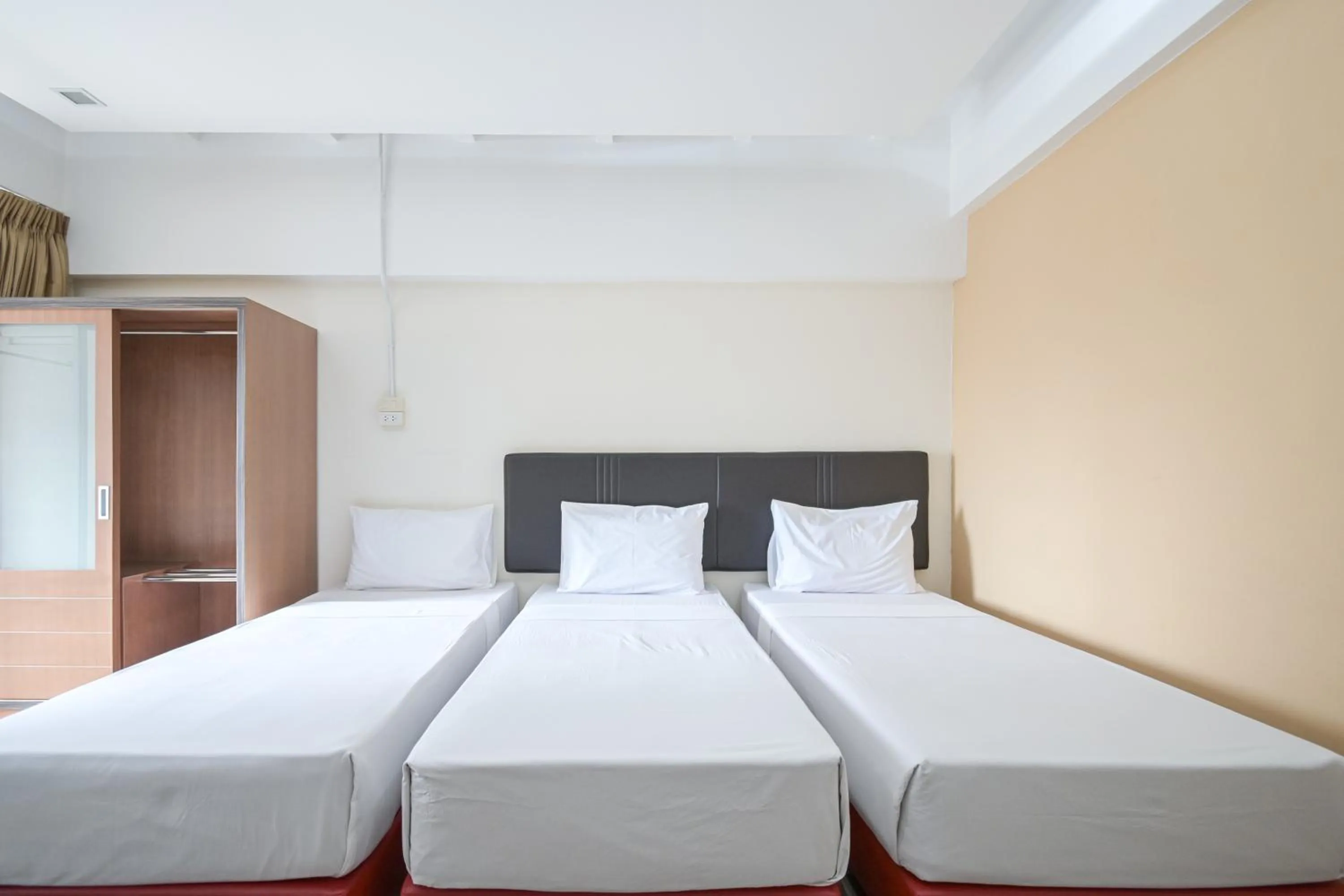 Bed in AC Habitat Bangkok