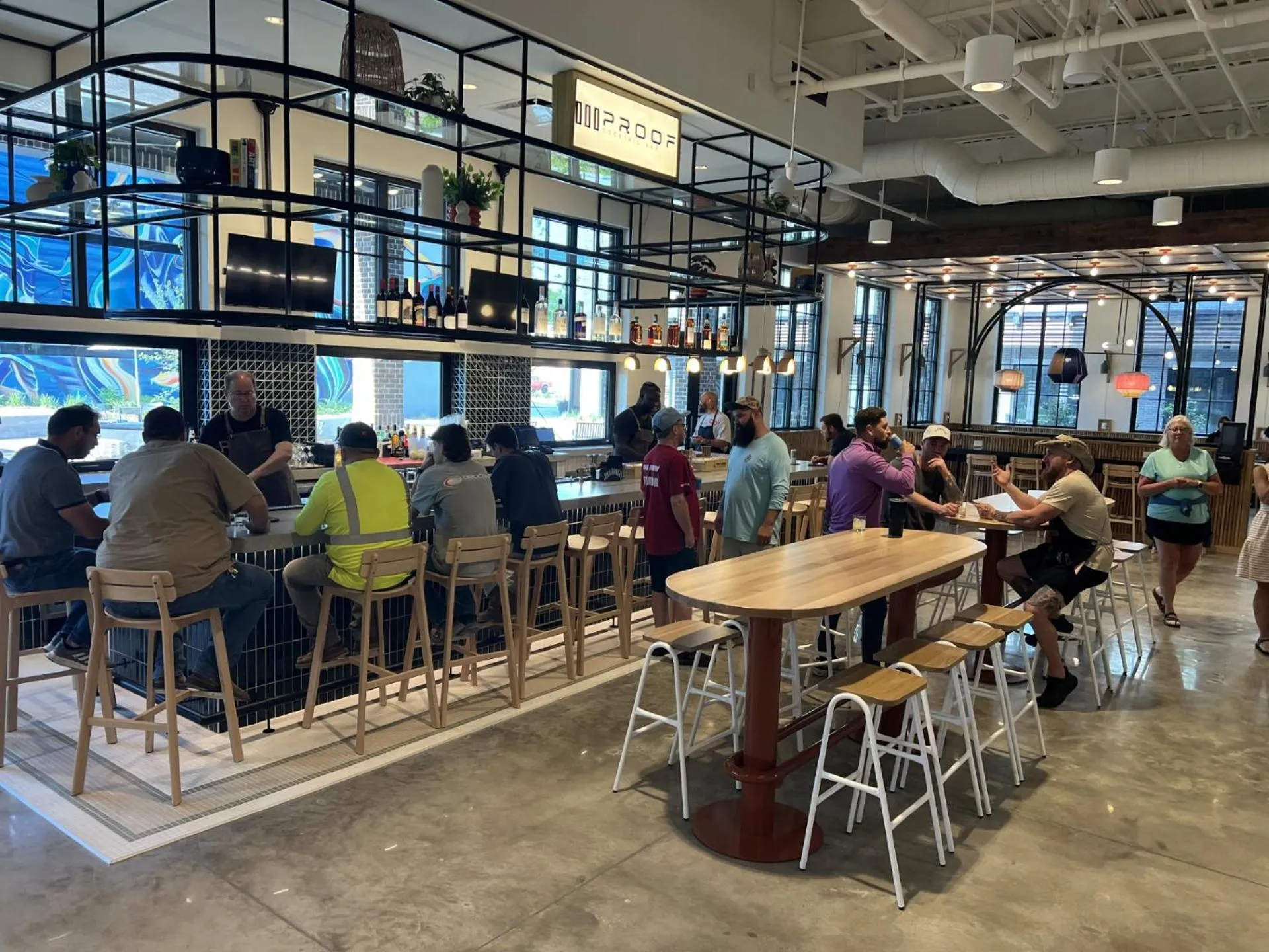 Dining area in OS Hotel