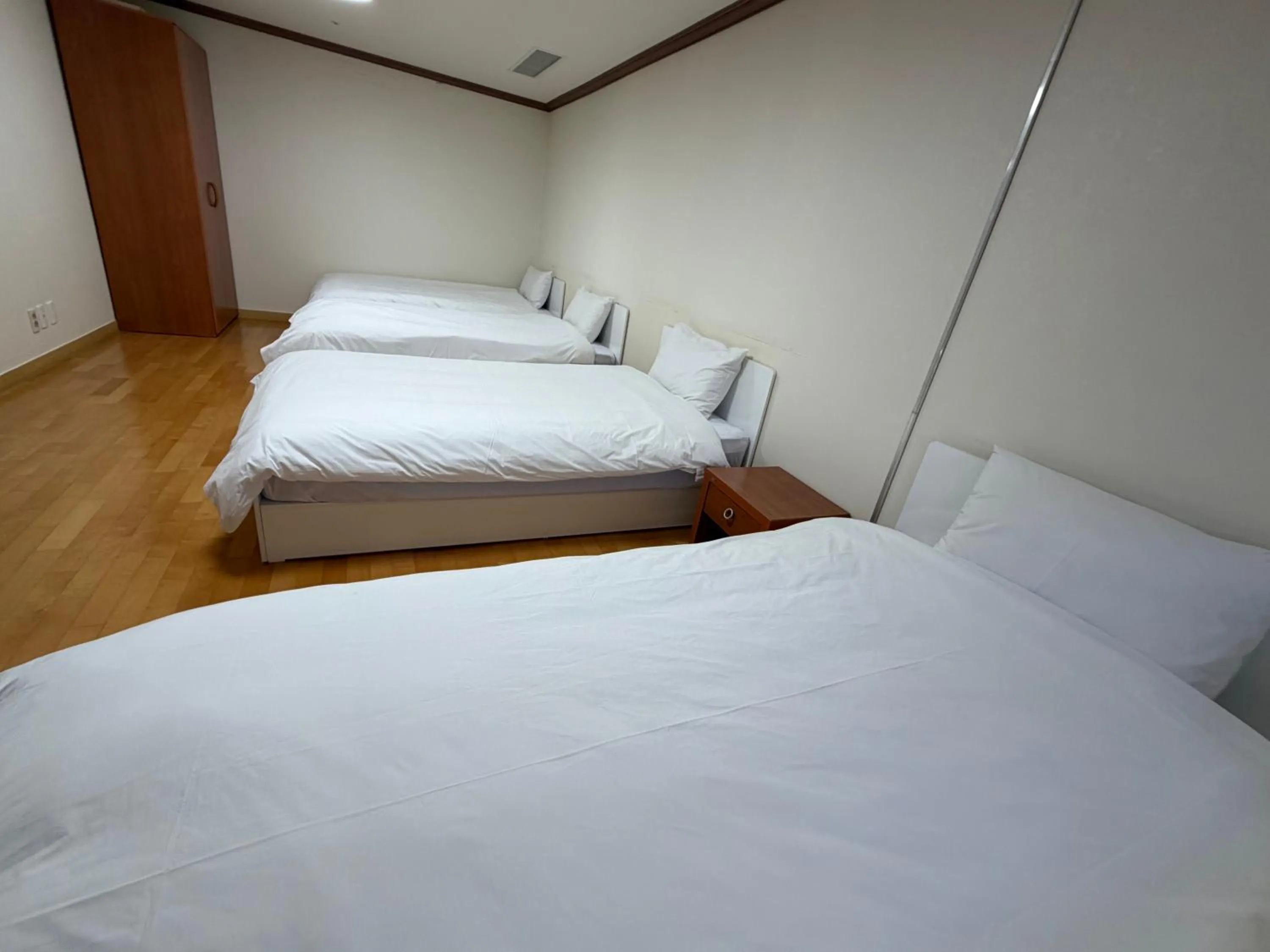 Bed in Daejeon I-Hotel