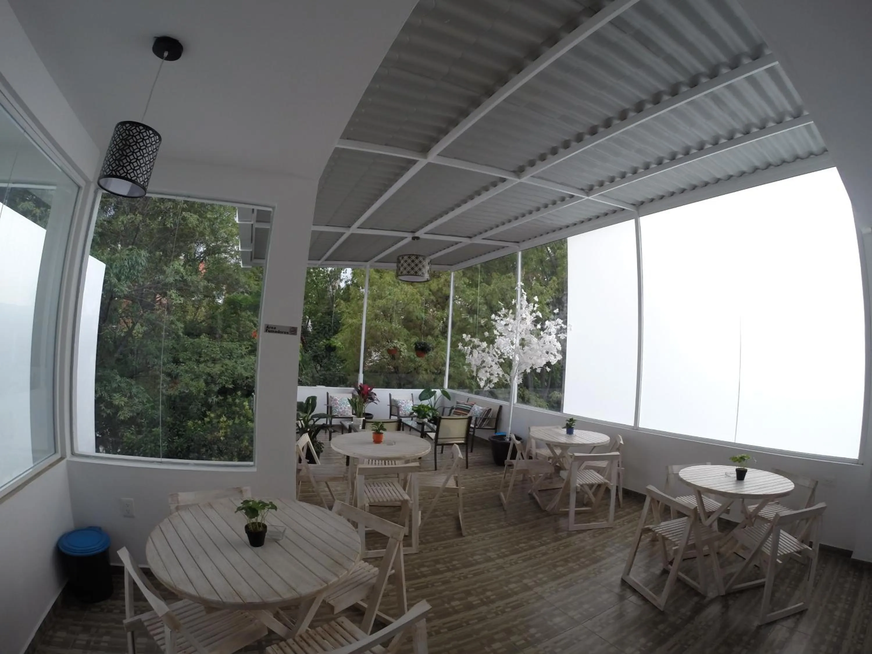 Patio in Hotel Condesa 185