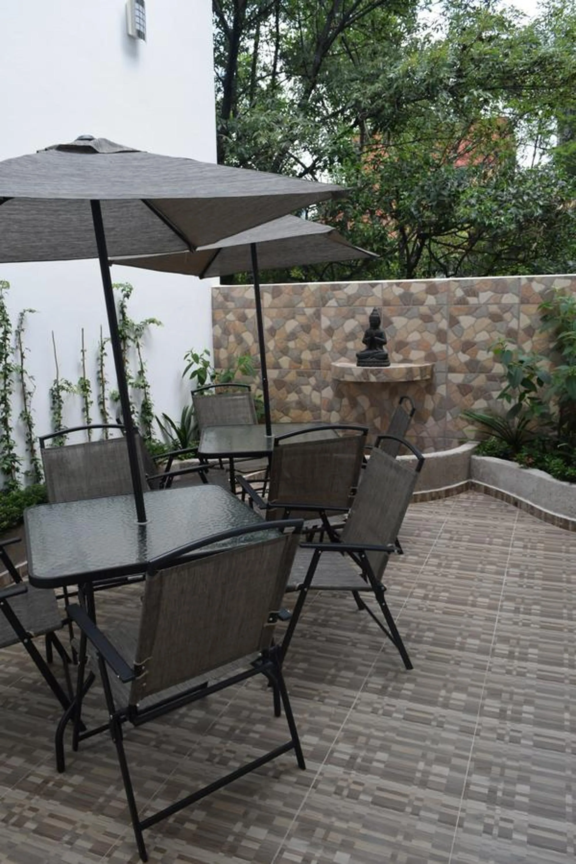 Patio in Hotel Condesa 185