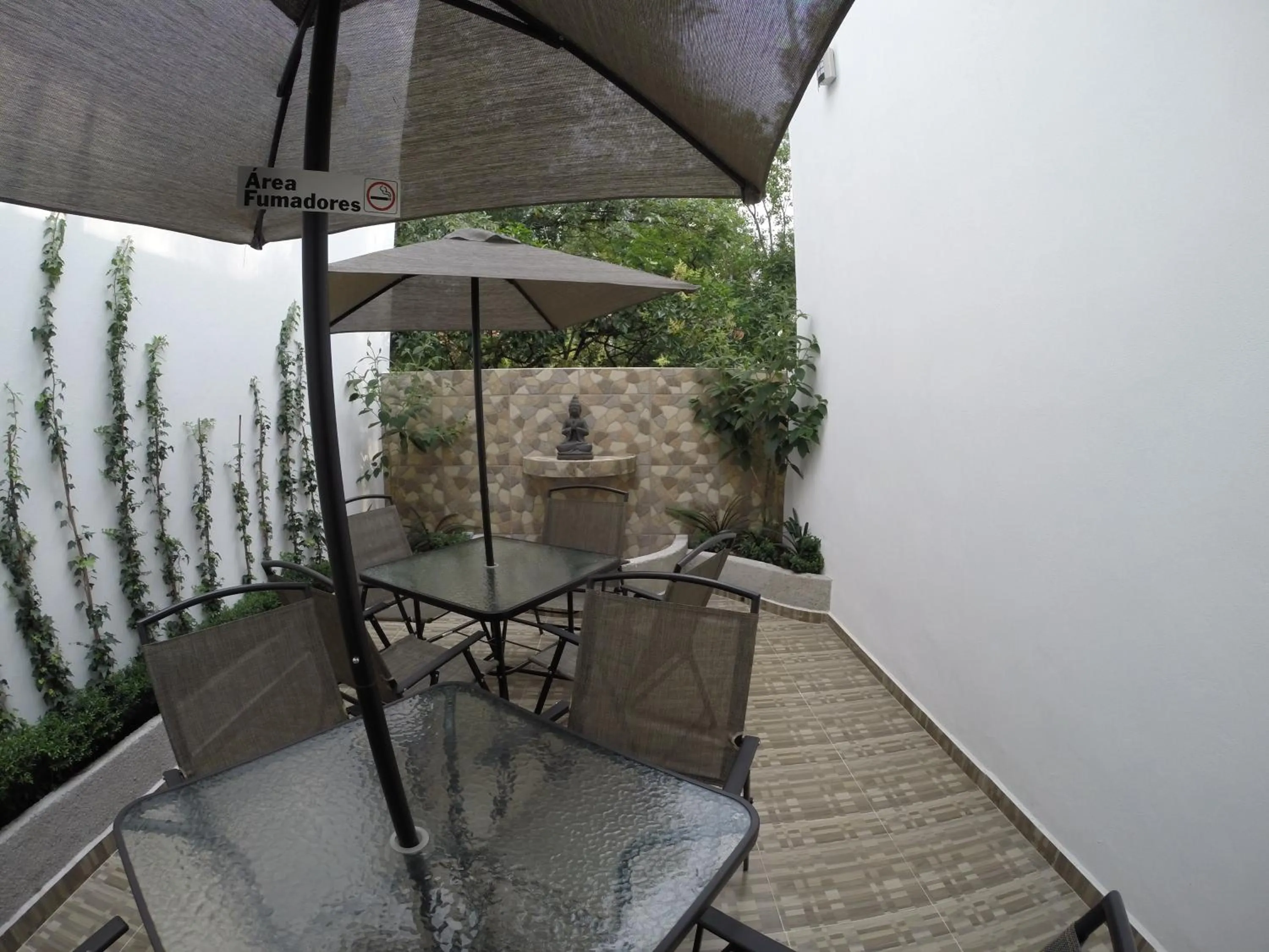 Patio in Hotel Condesa 185