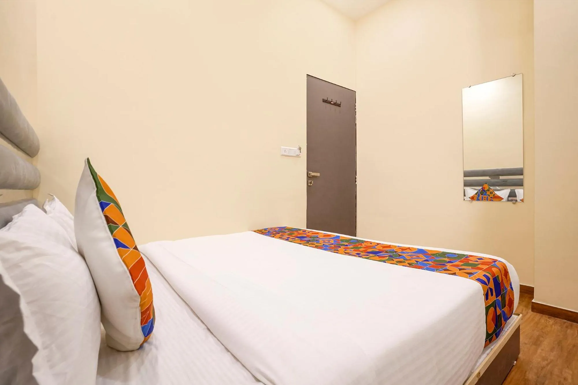 Bed in FabHotel Freedom International