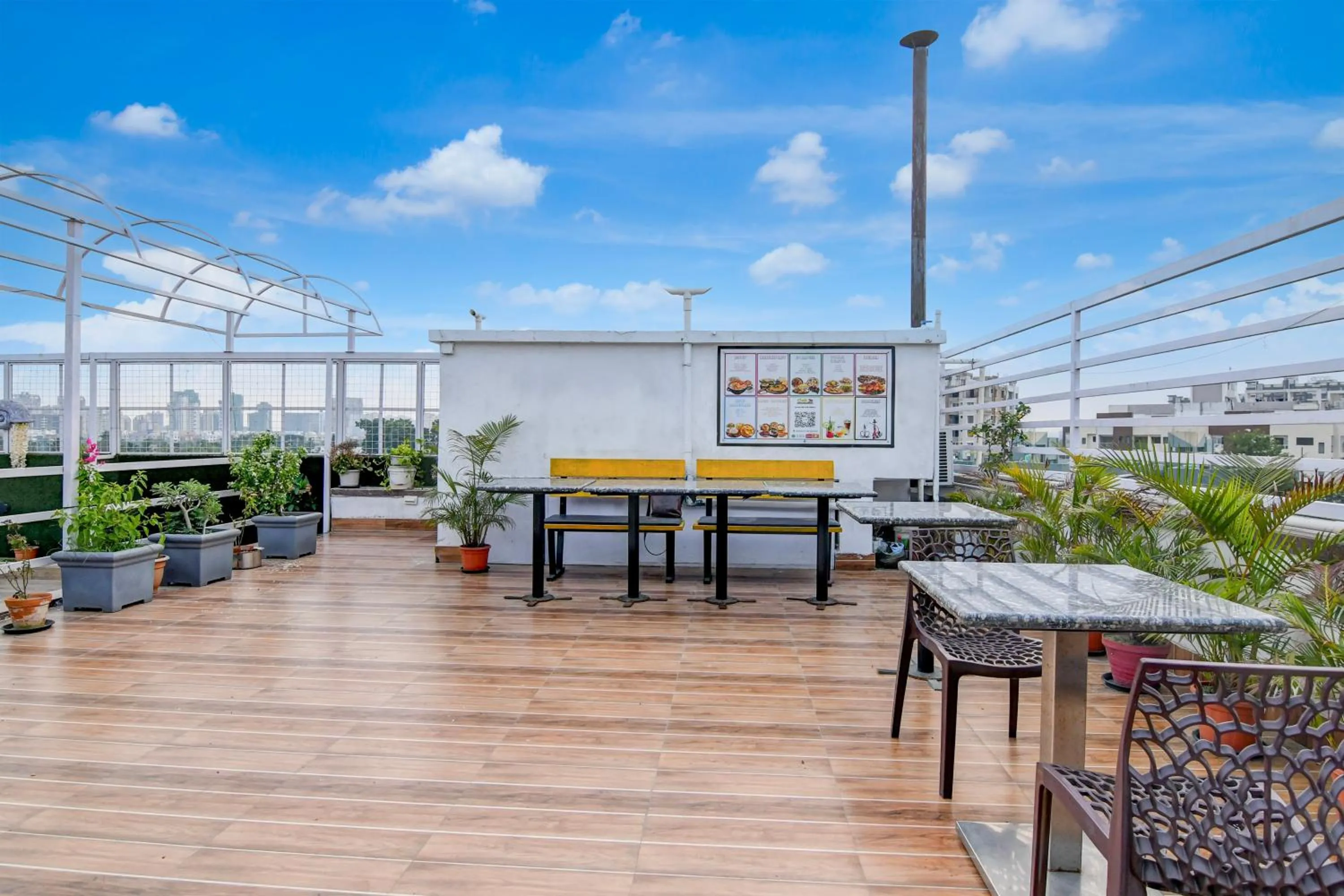 Balcony/Terrace in FabHotel Prime Eco Park - New Town