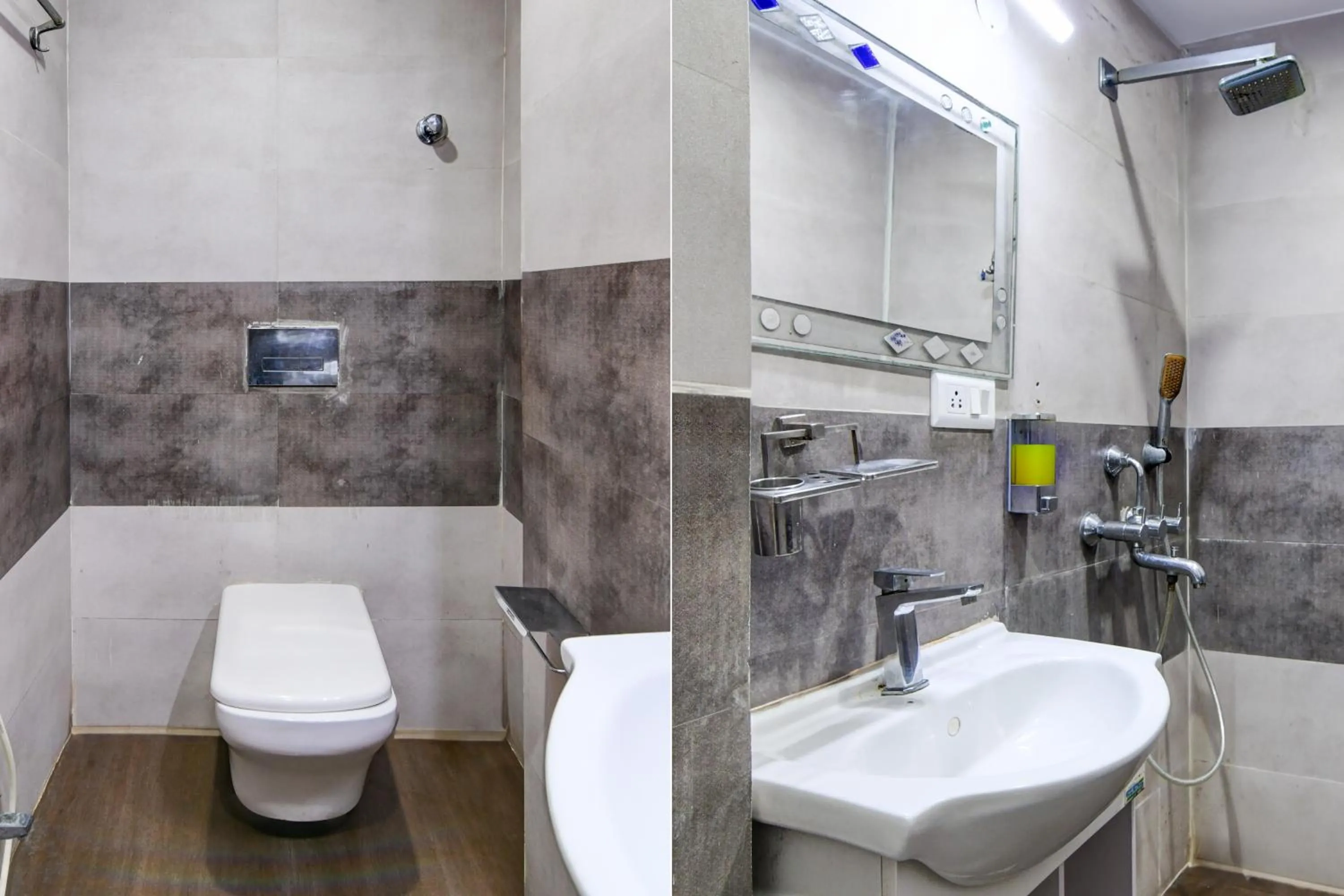 Bathroom in FabHotel Prime Eco Park - New Town