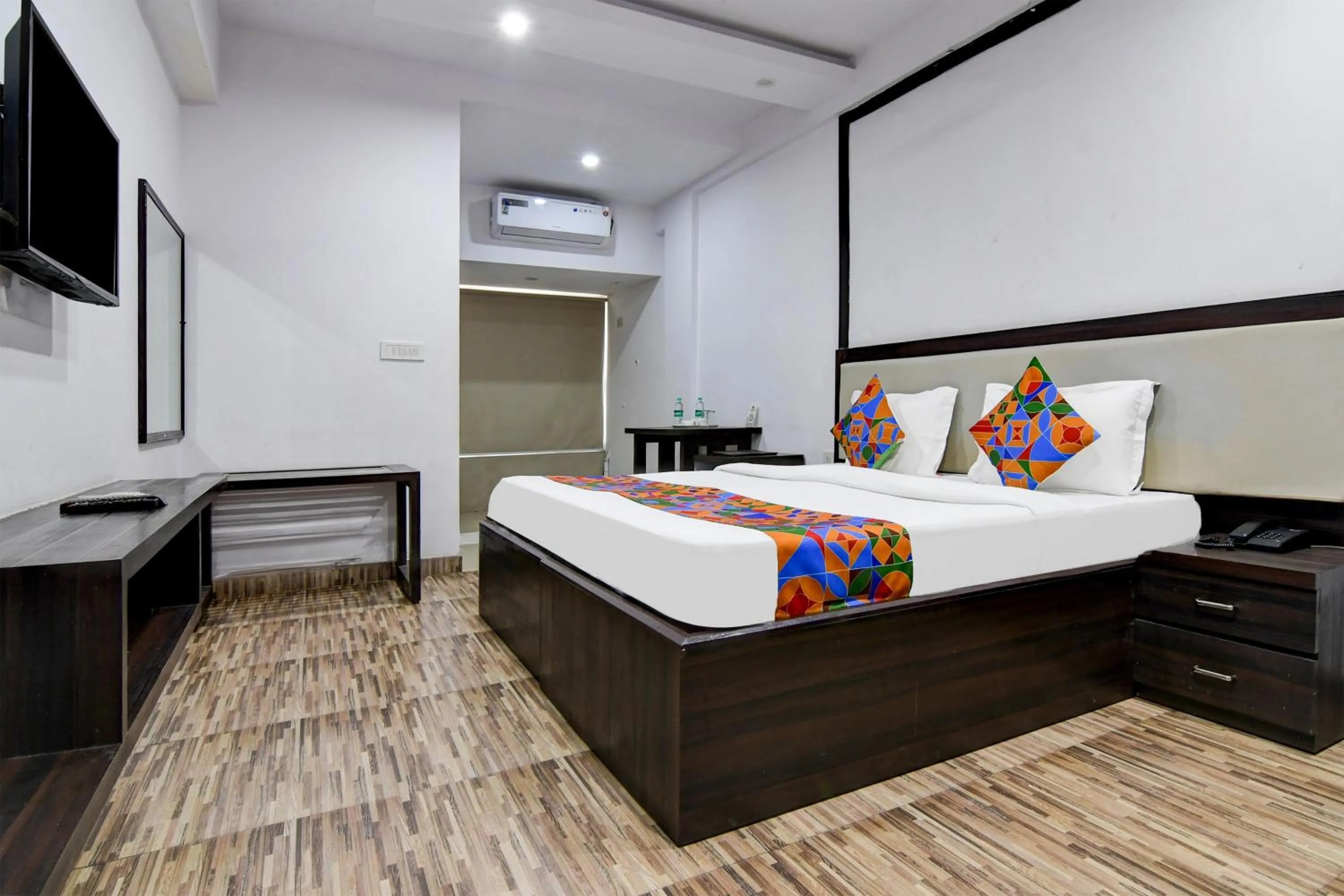 Bed in FabHotel Prime Eco Park - New Town