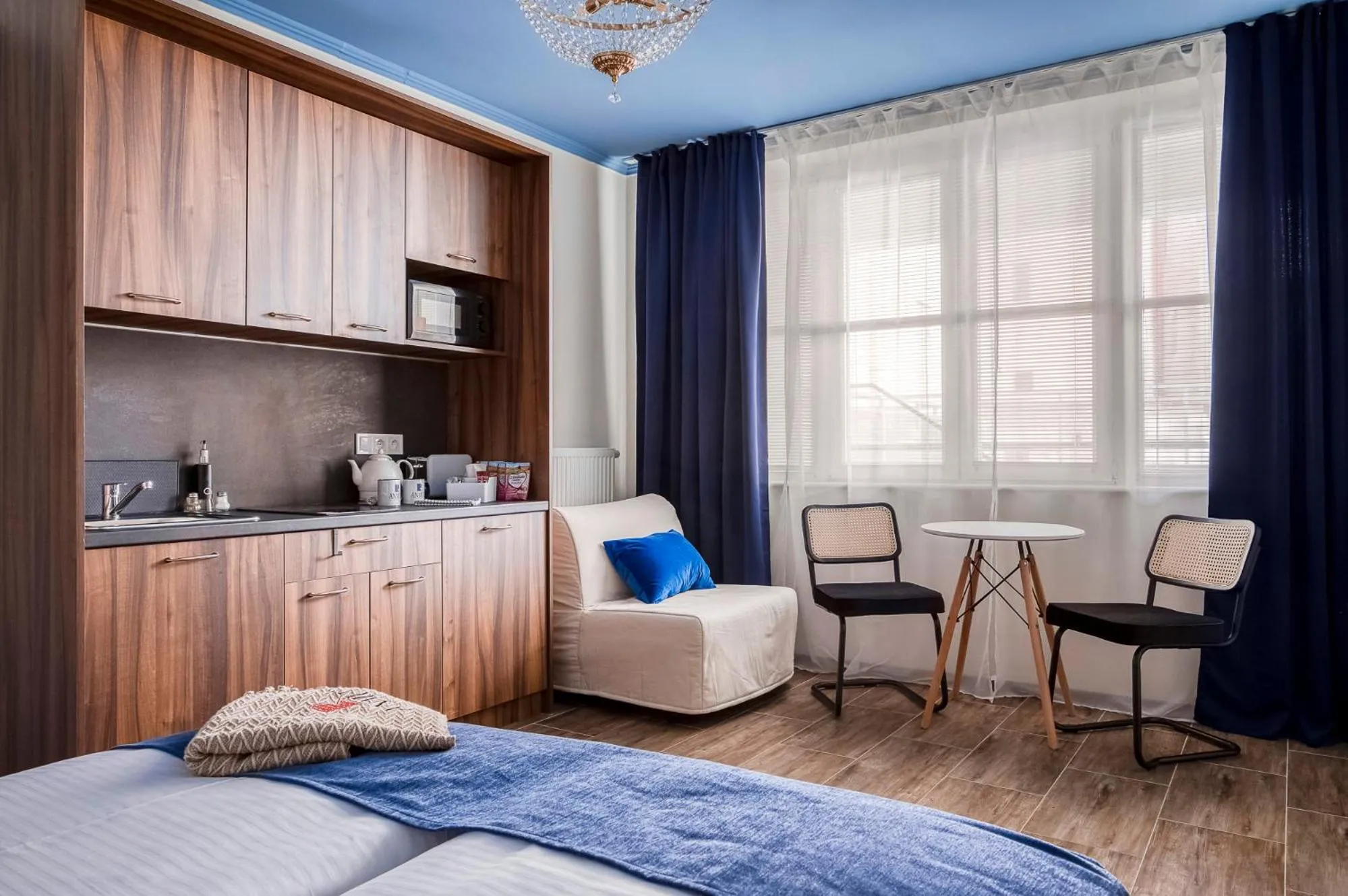 Dining area, Bed in Anmut by Revelton