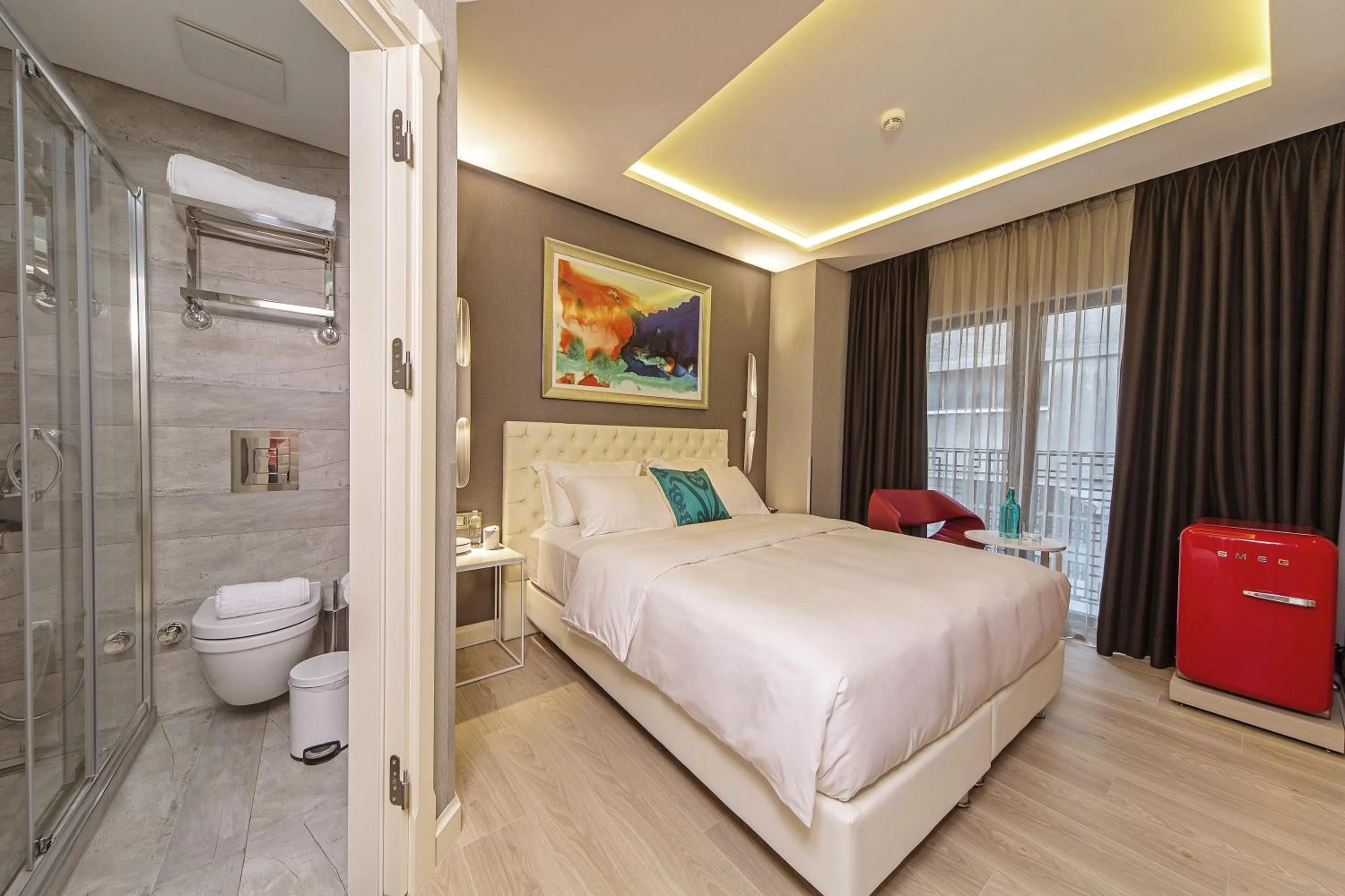 Photo of the whole room, Bed in Barbera Hotel