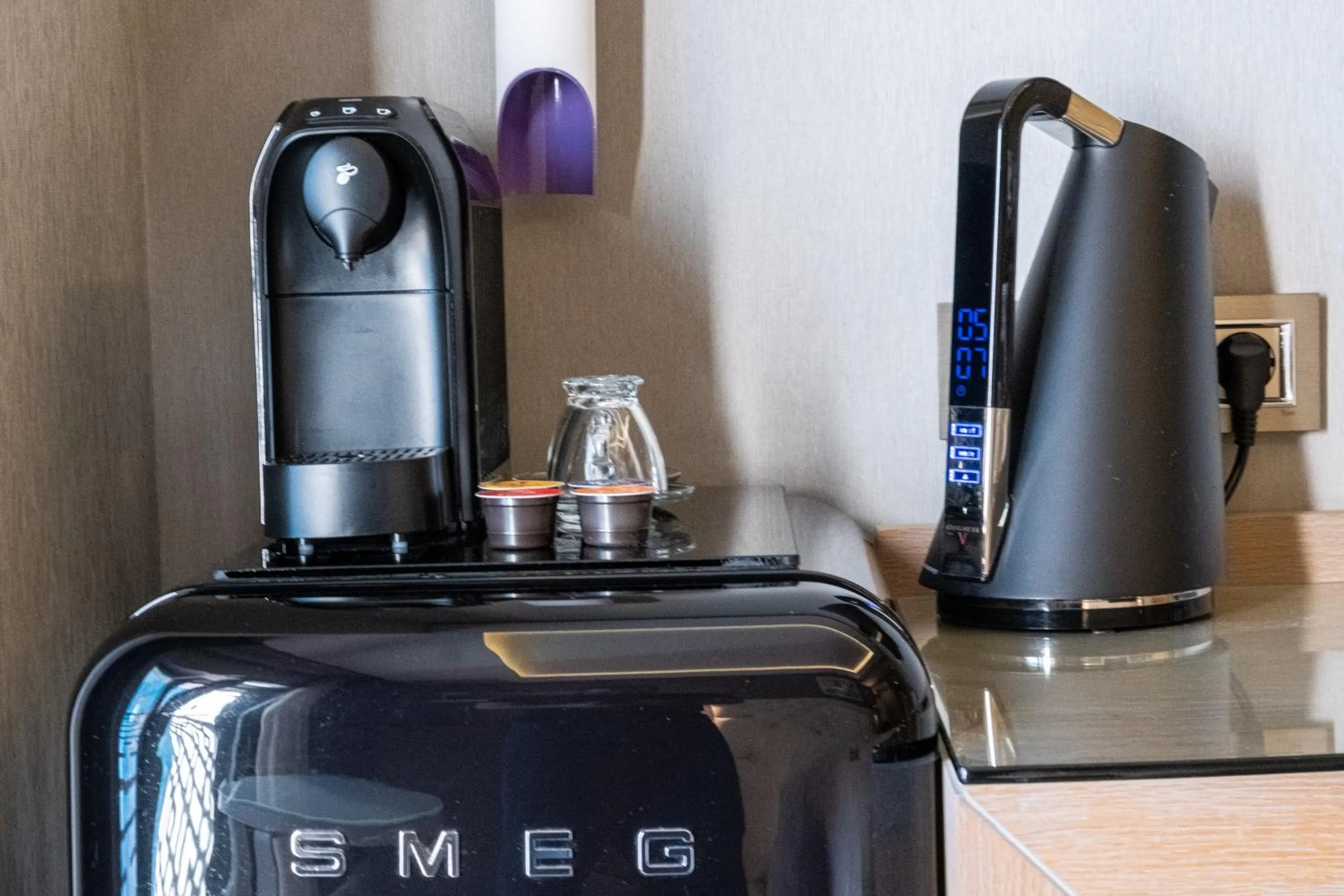 Coffee/tea facilities in Barbera Hotel