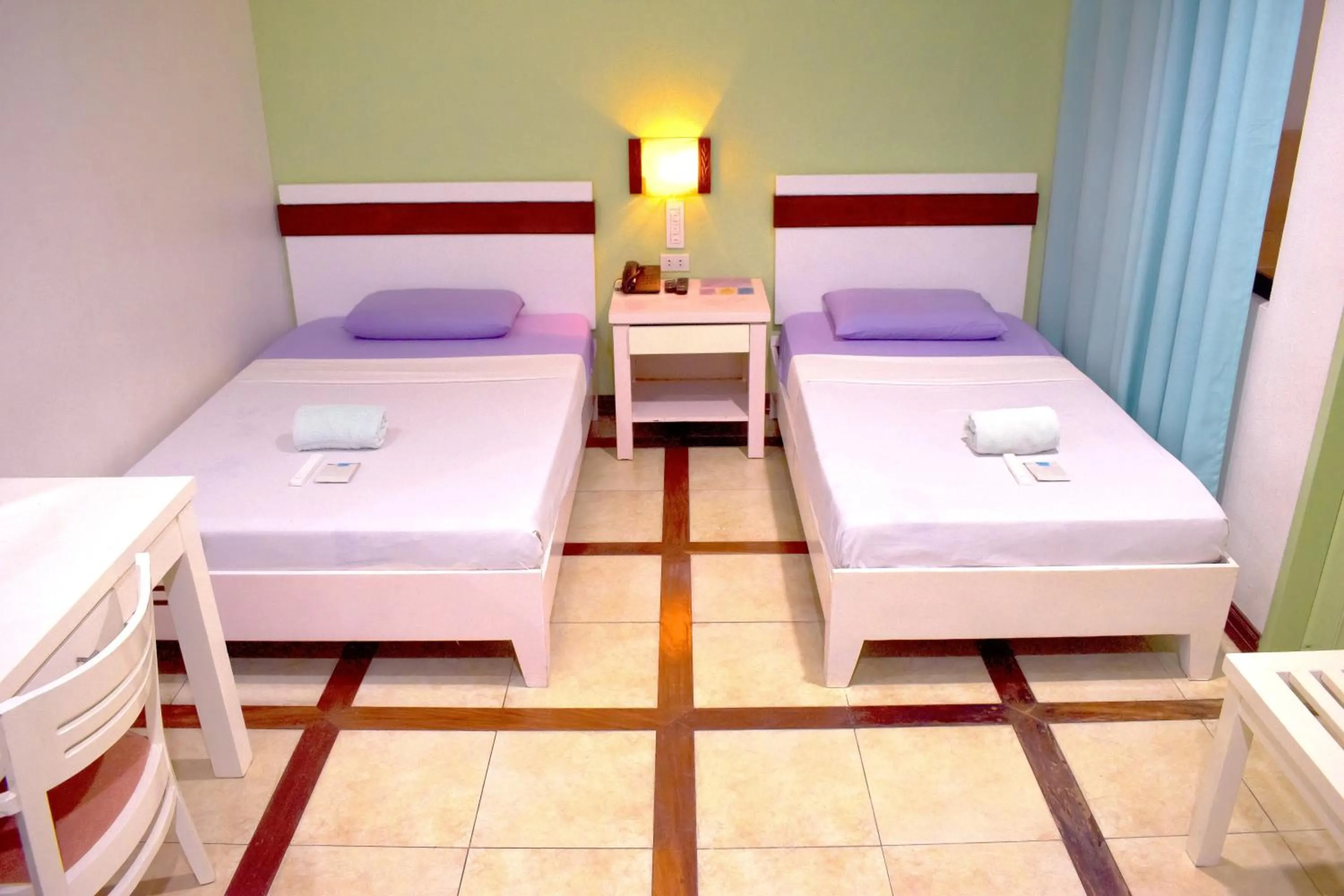 Bed in The Inns Bacolod