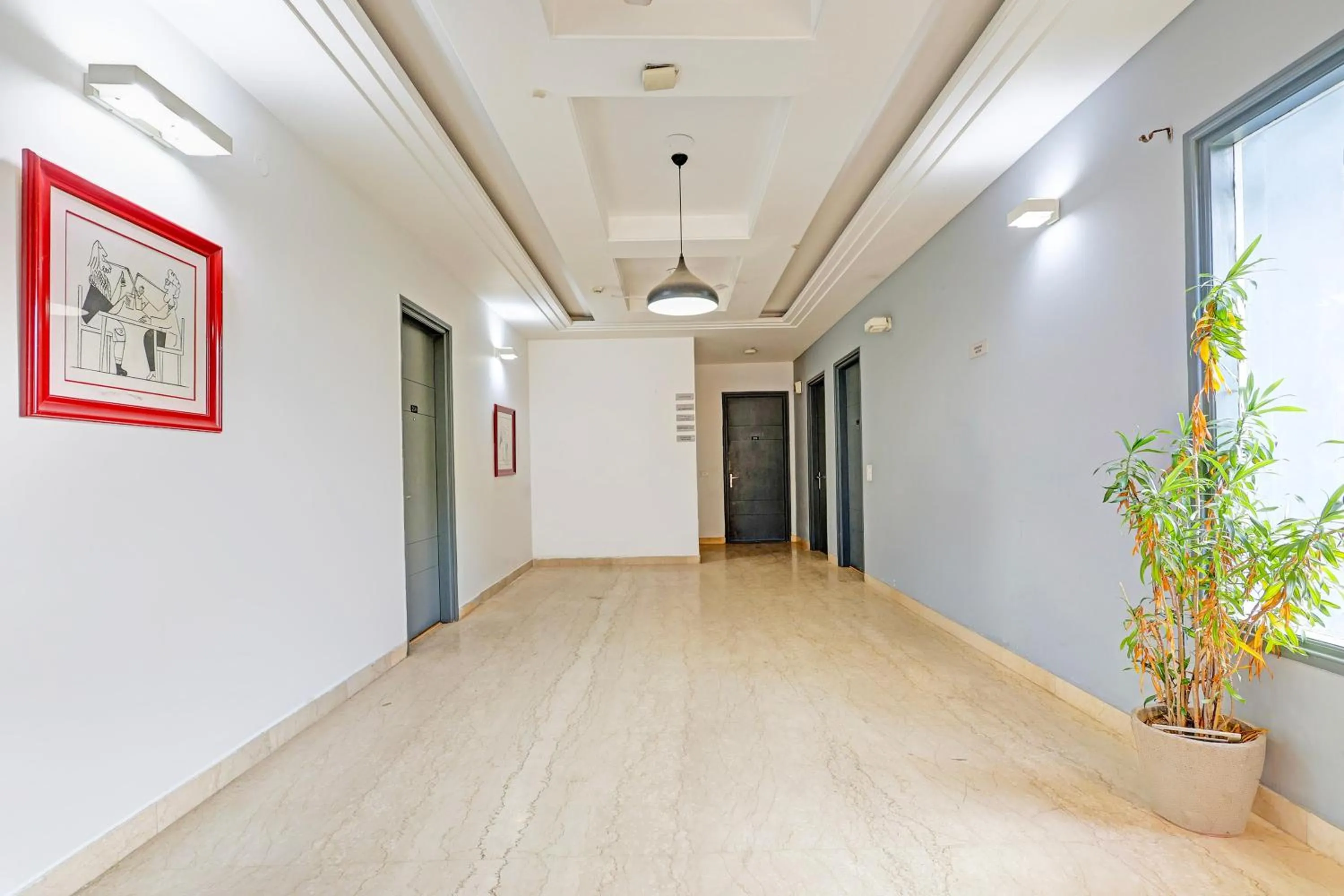 Lobby or reception in Super Townhouse Sector 49 Sohna Road