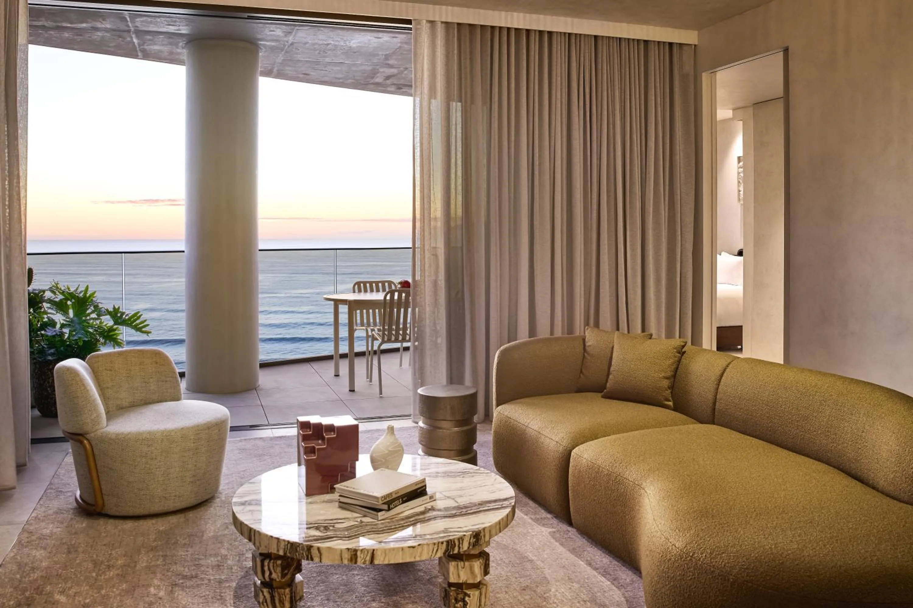 Living room in Mondrian Gold Coast