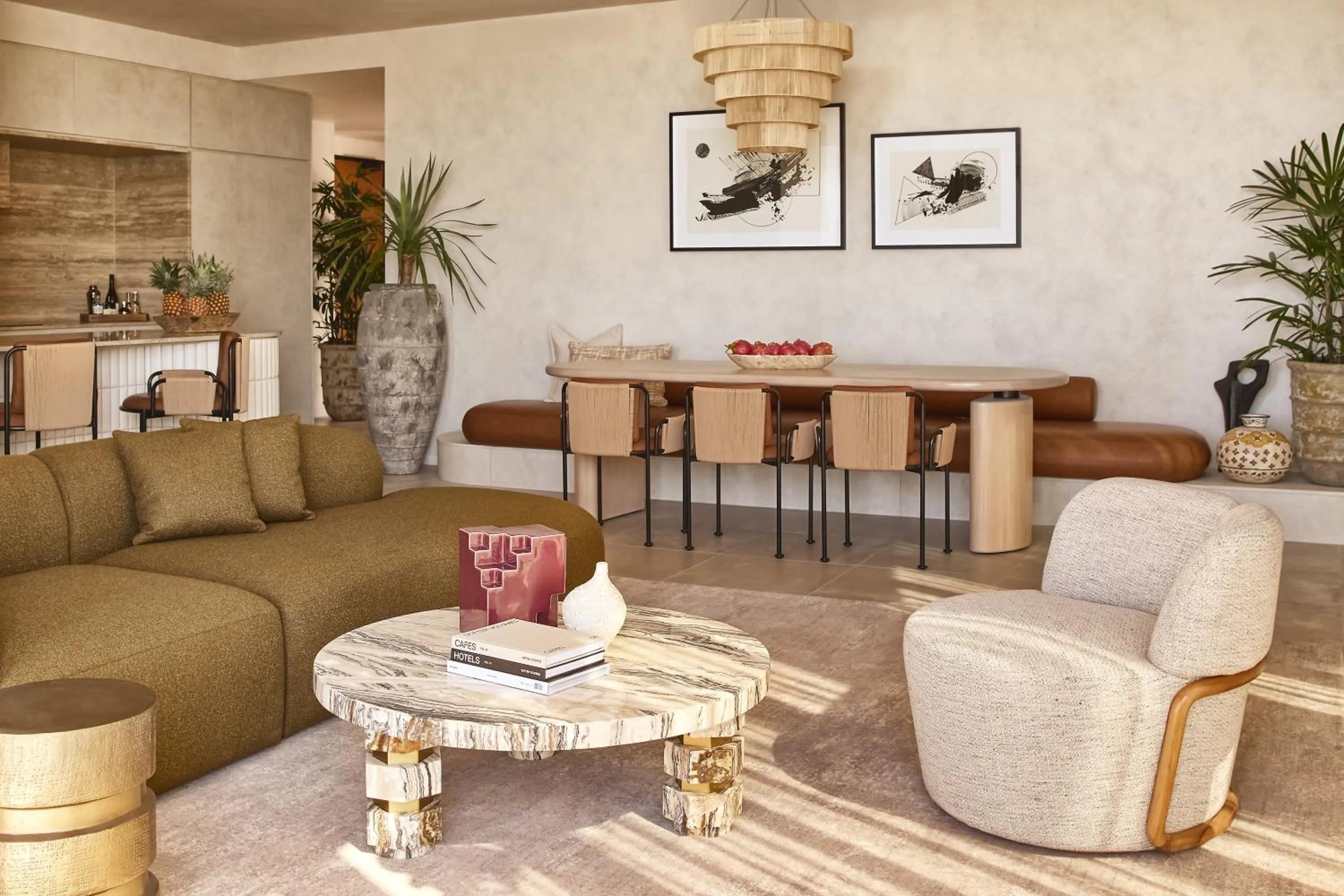 Living room in Mondrian Gold Coast