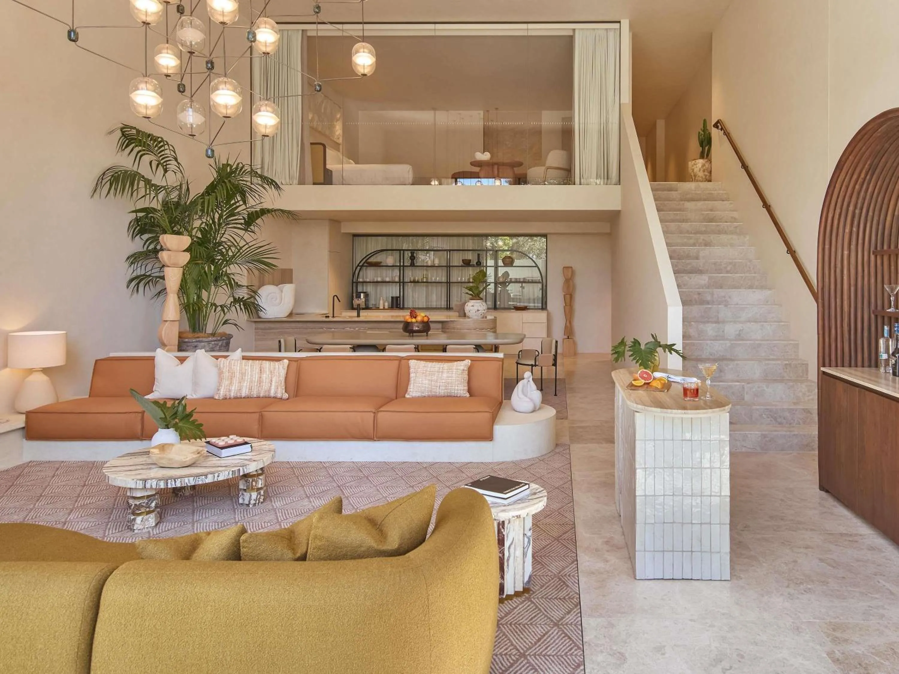 Seating area in Mondrian Gold Coast