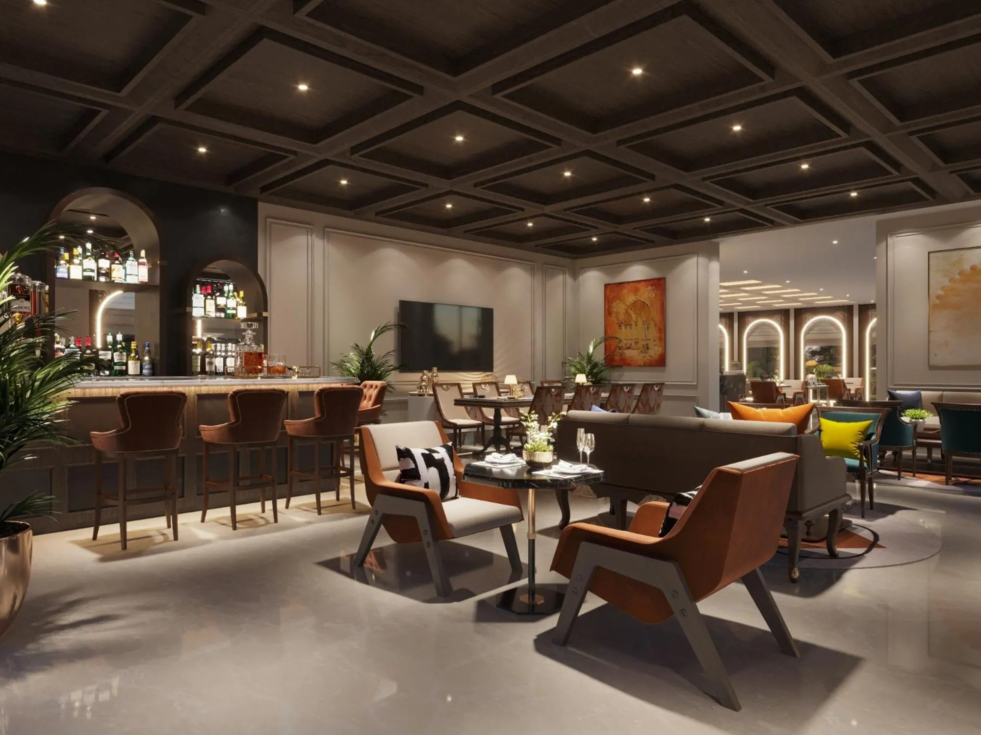 Restaurant/places to eat in Mercure Lucknow Gomti Nagar