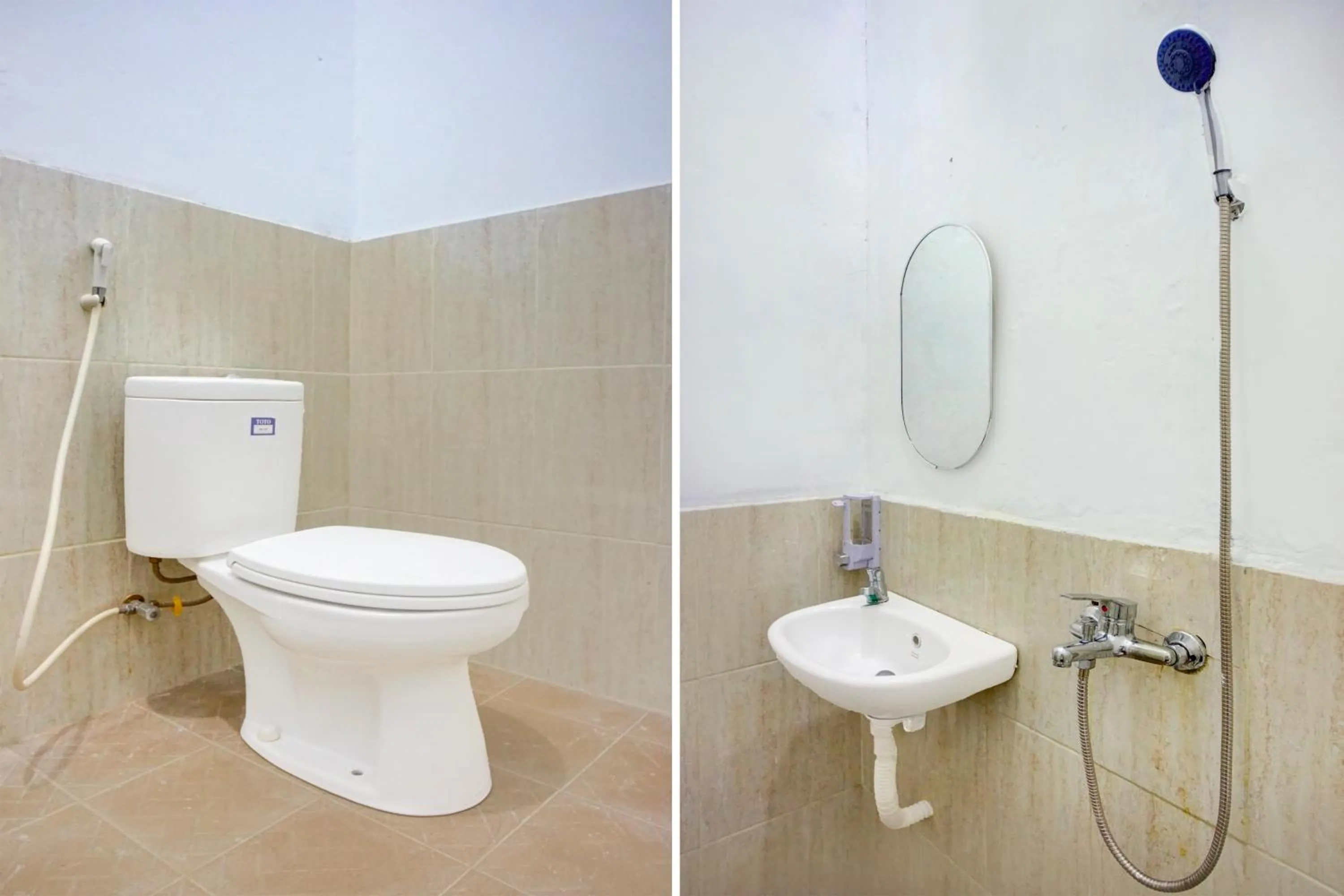 Bathroom in Hotel O Krakatau Near Universitas Muhammadiya Sumatra Utara ( UMSU )