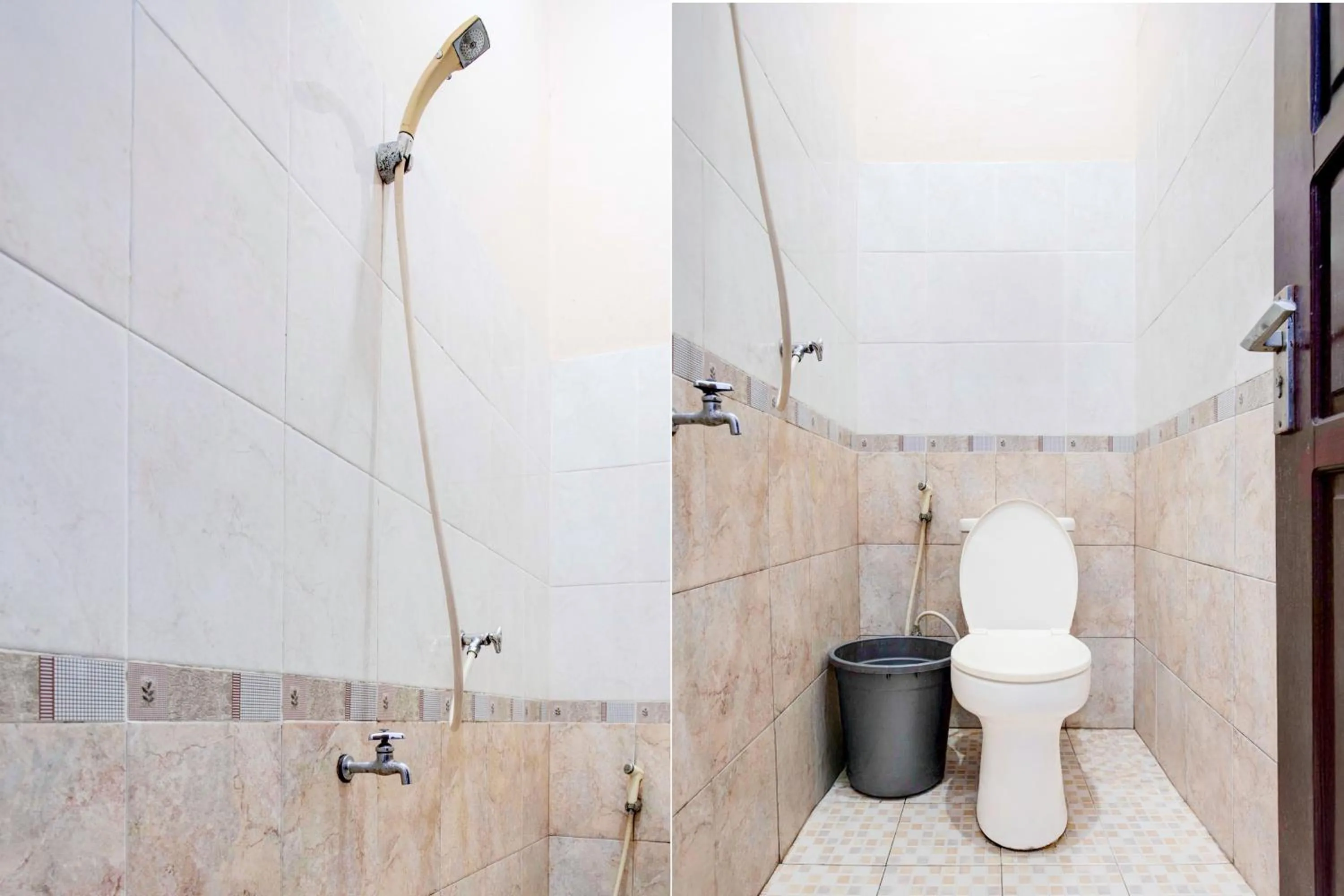 Bathroom in Hotel O Balikpapan near Taman Beruang Madu formerly Palm Cafe Inn