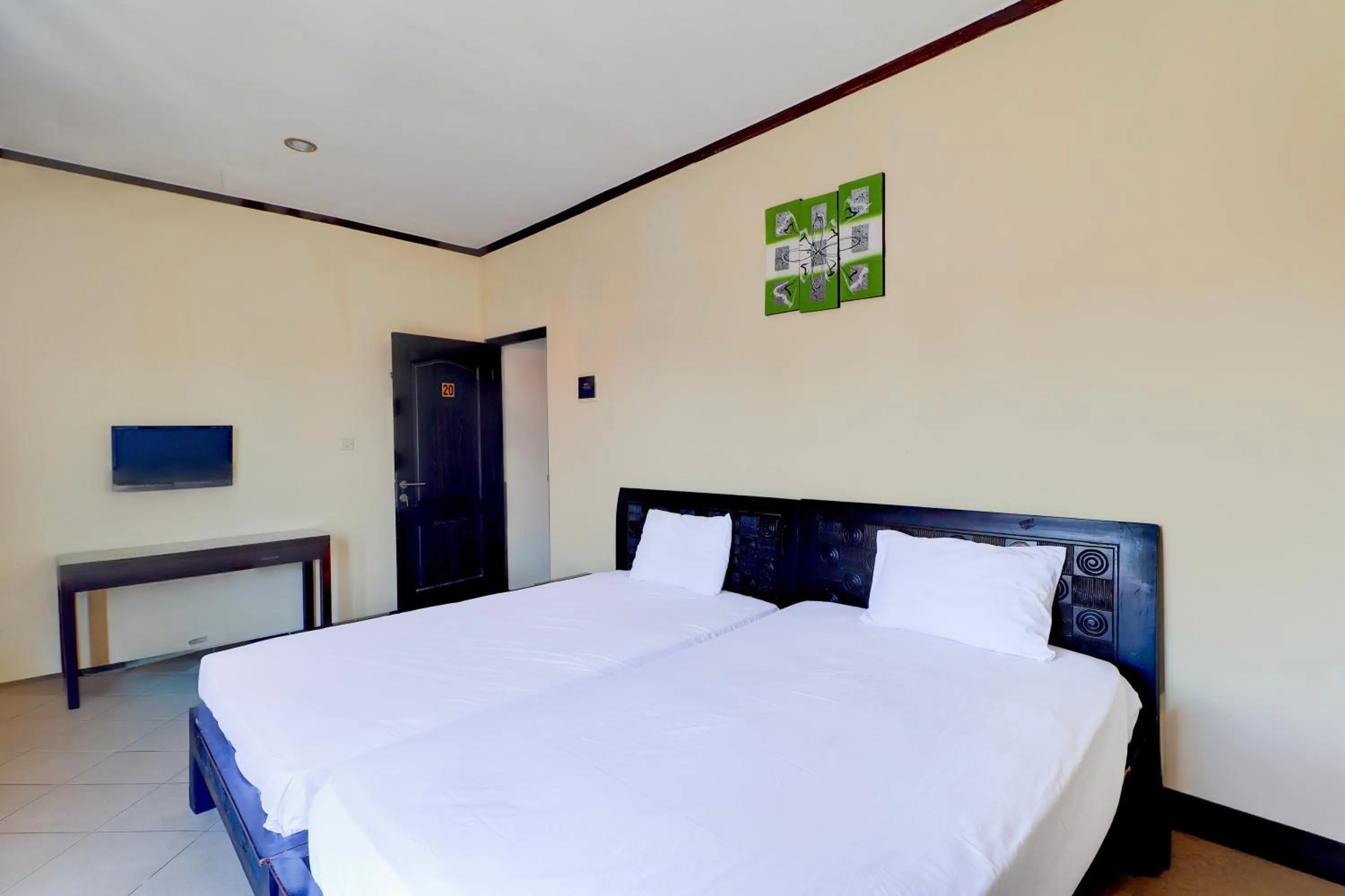 Bedroom, Bed in Collection O Near Bali Royal Hospital Renon Formerly JC Boutique Hotel