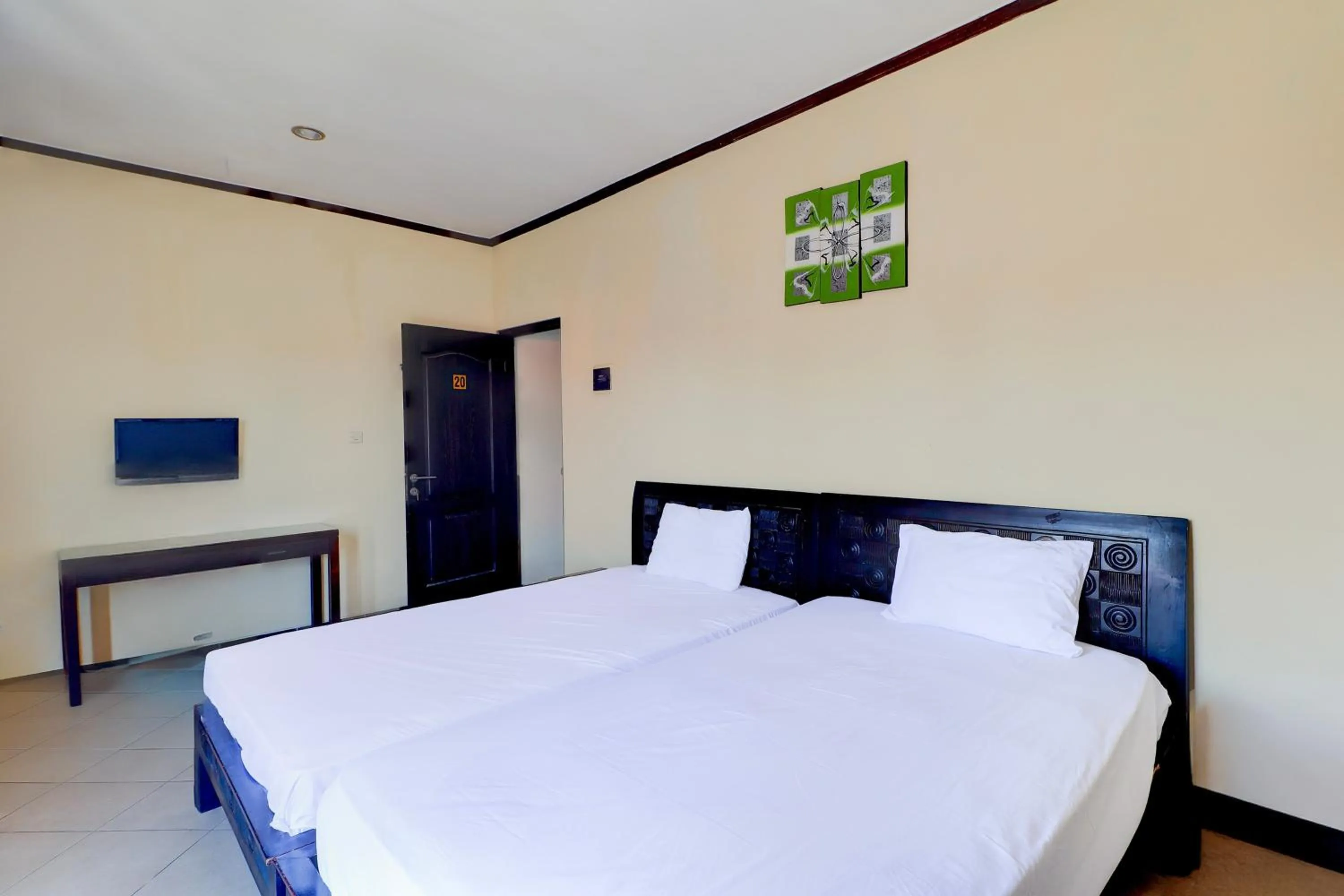 Bedroom, Bed in Collection O Near Bali Royal Hospital Renon Formerly JC Boutique Hotel