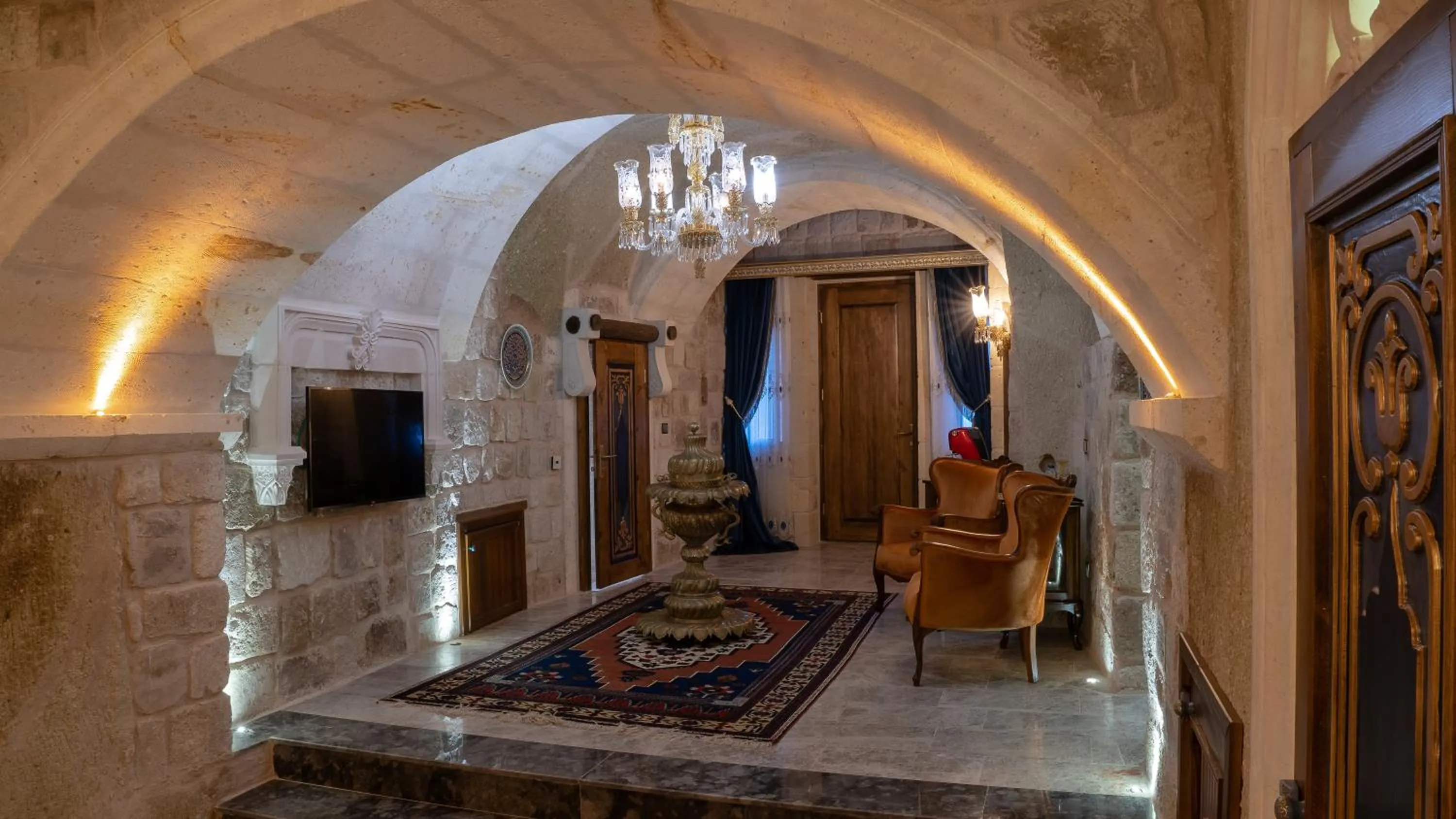 Decorative detail in Elika Cave Suites & Spa