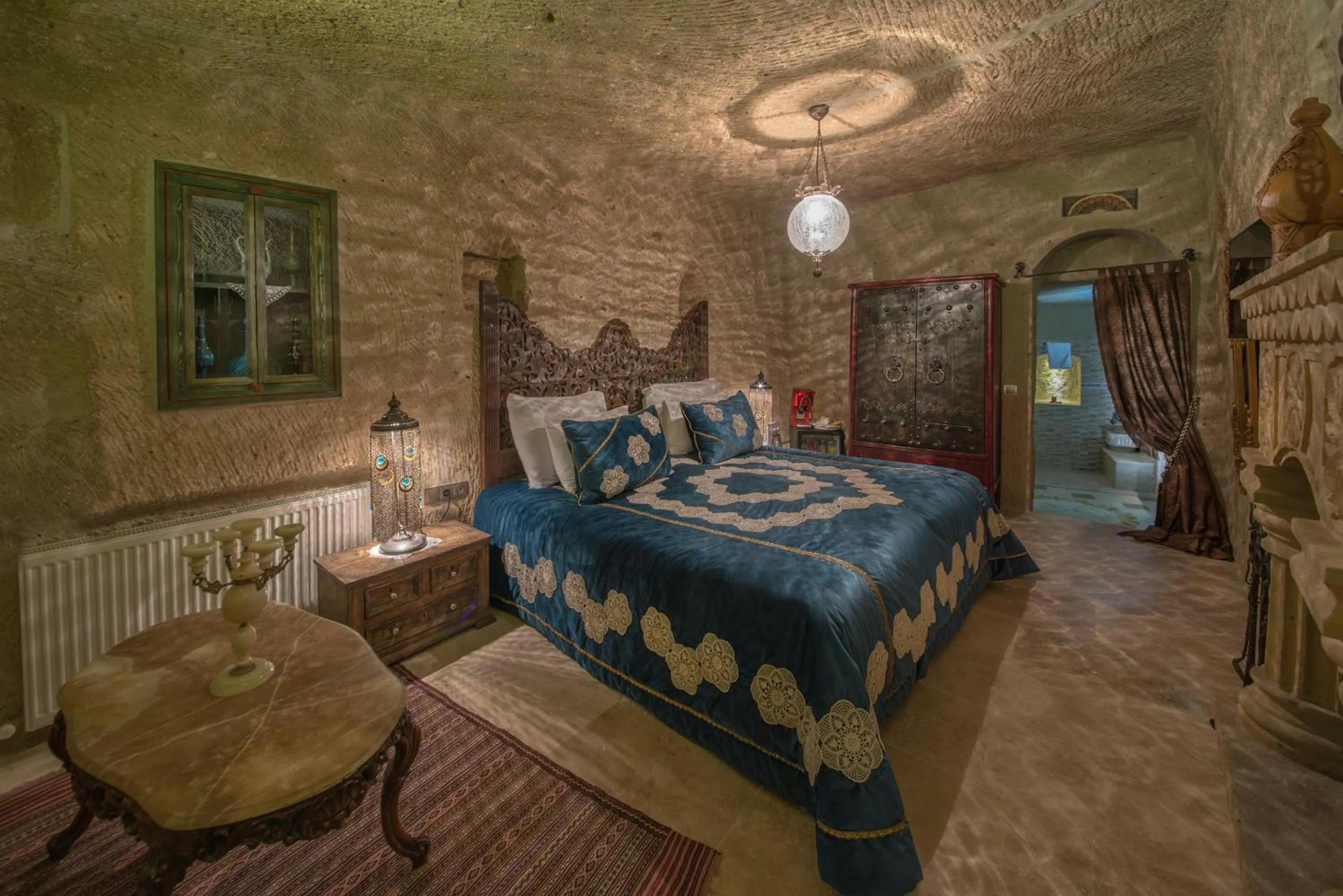 Photo of the whole room, Bed in Elika Cave Suites & Spa